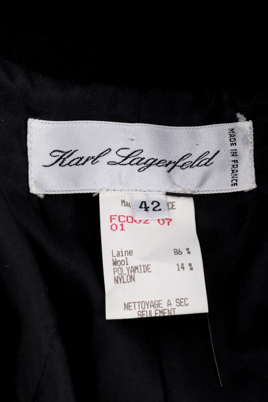 Tiered Bouclé Wool Coat - Image 10
