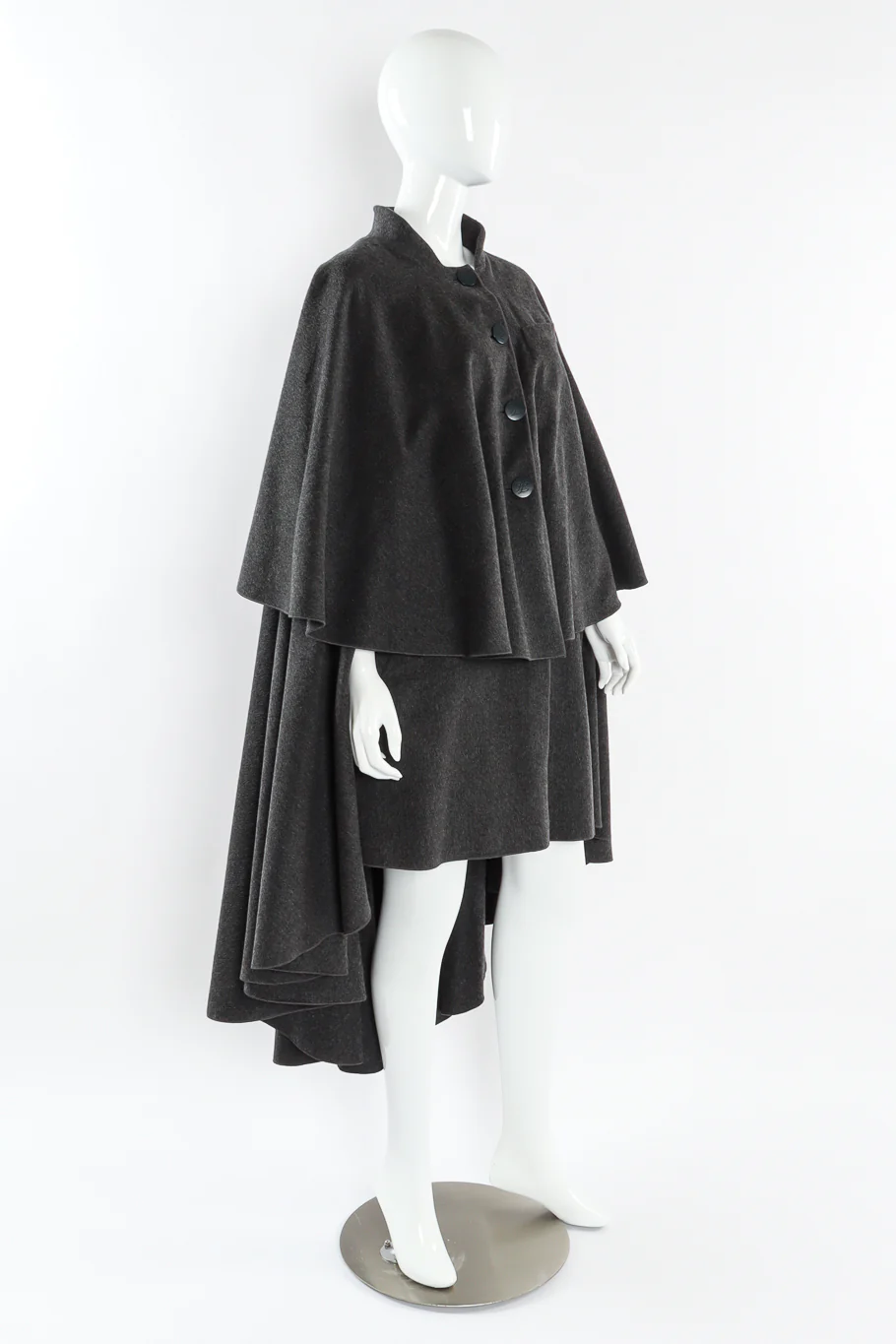 Tiered Cashmere Cape - Image 2