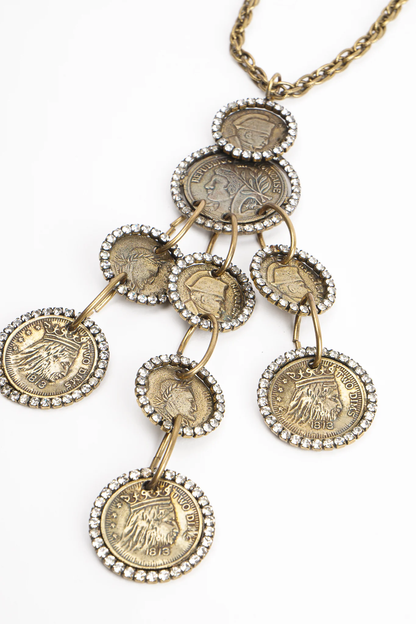 Tiered Coin Pendant