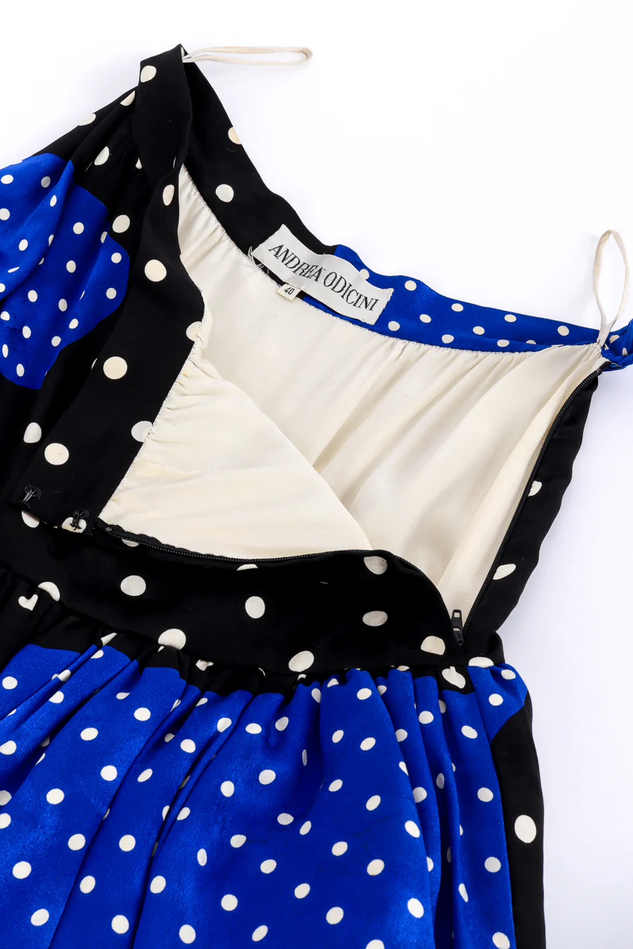 Tiered Color Block Polka Dot Skirt - Image 4