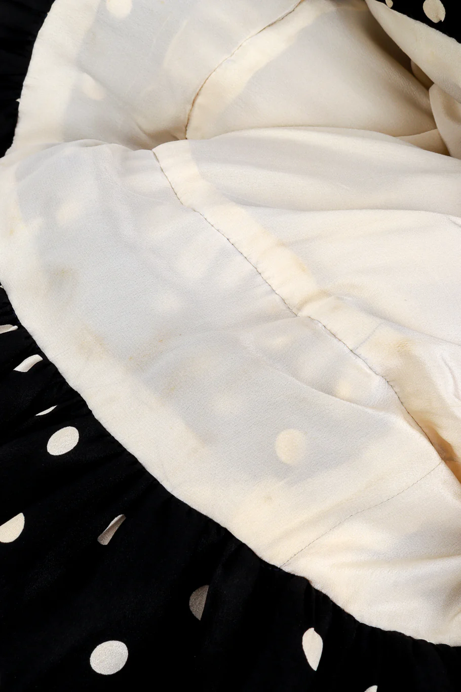 Tiered Color Block Polka Dot Skirt - Image 6