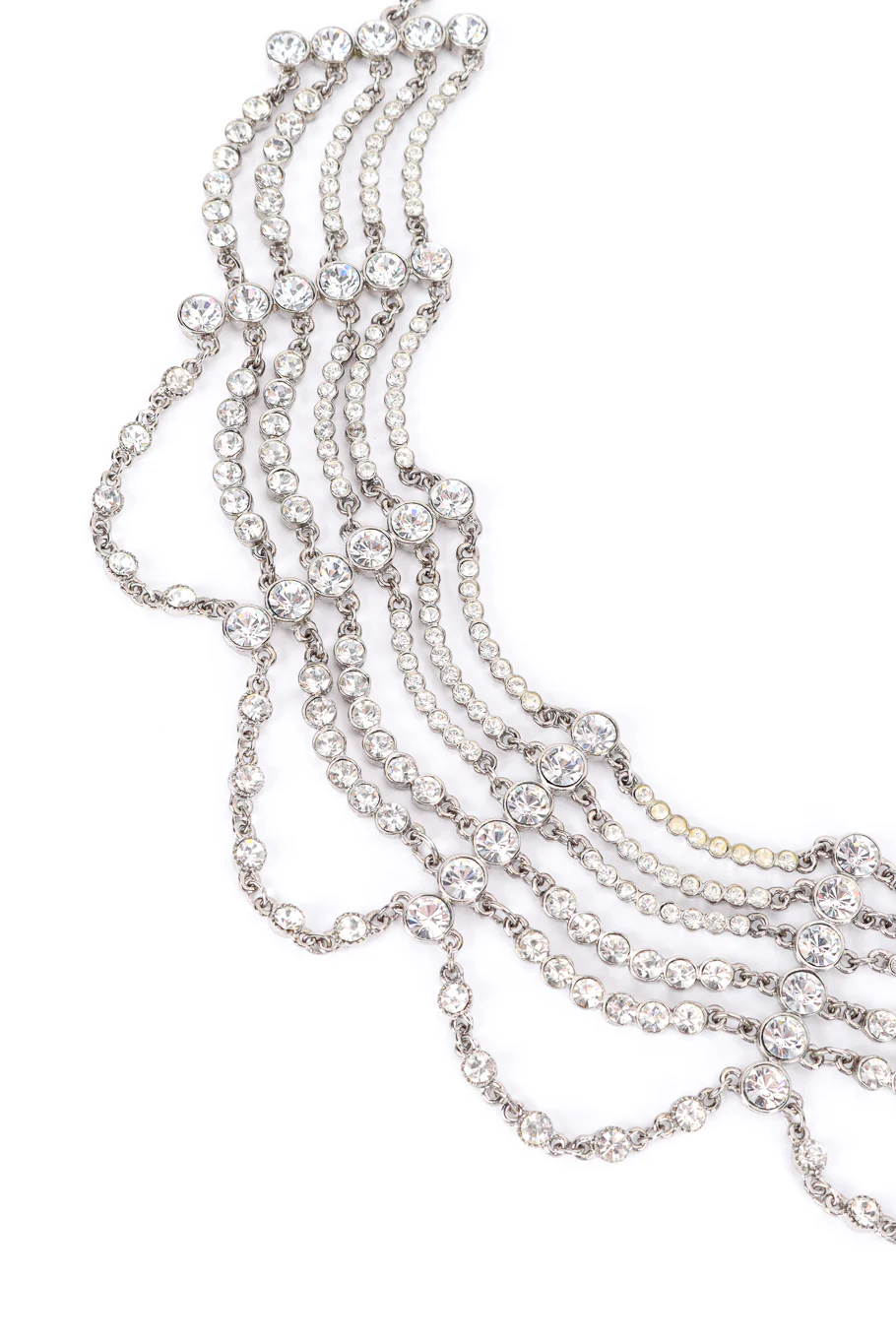 Tiered Crystal Collar Choker - Image 3