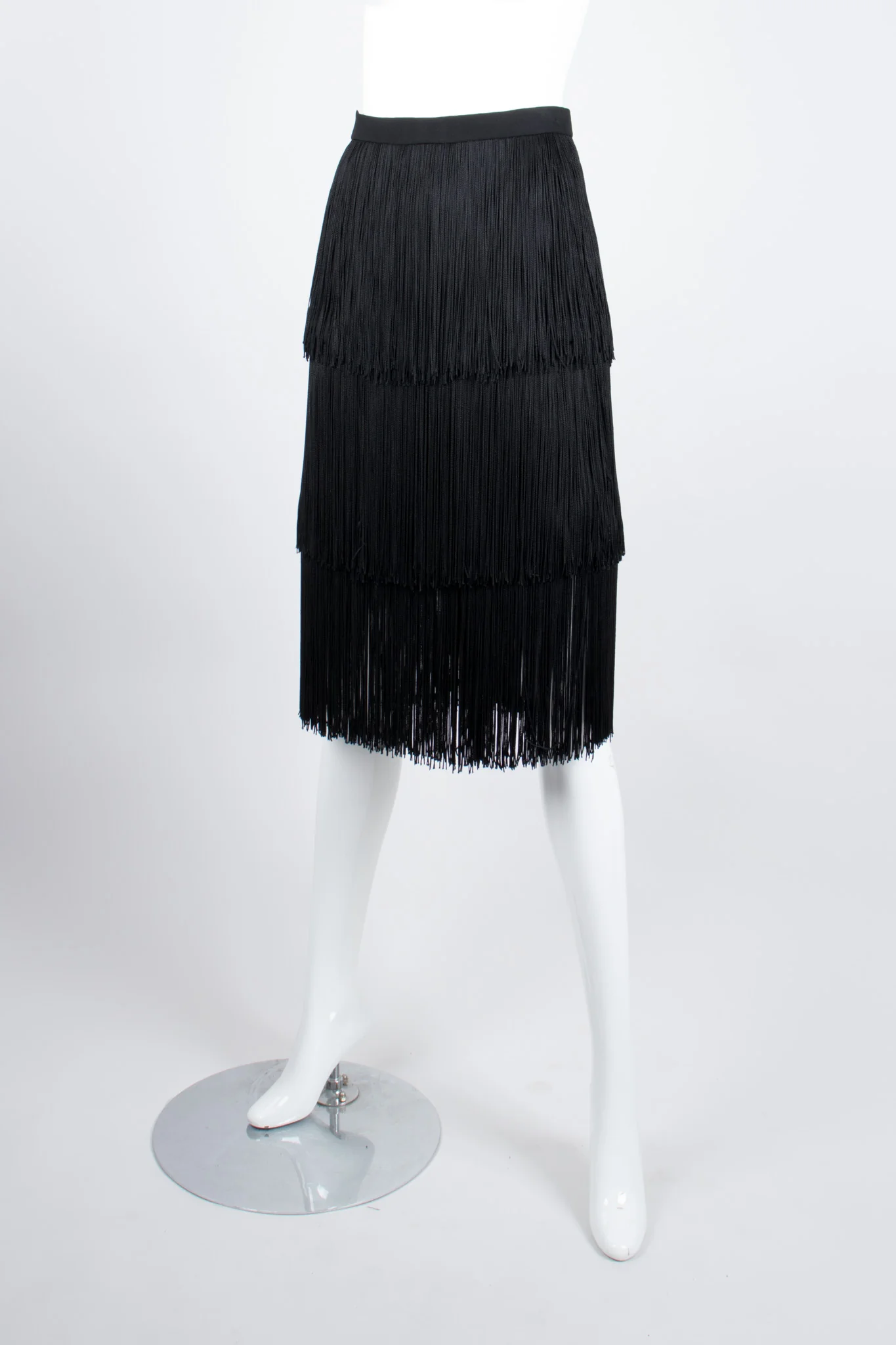 Tiered Fringe Skirt - Image 3