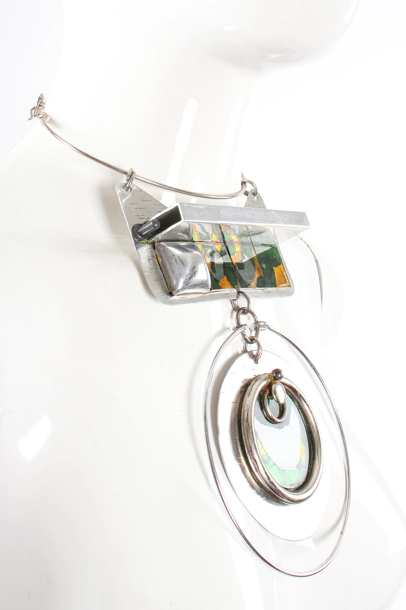 Tiered Hoop Drop Collar - Image 3