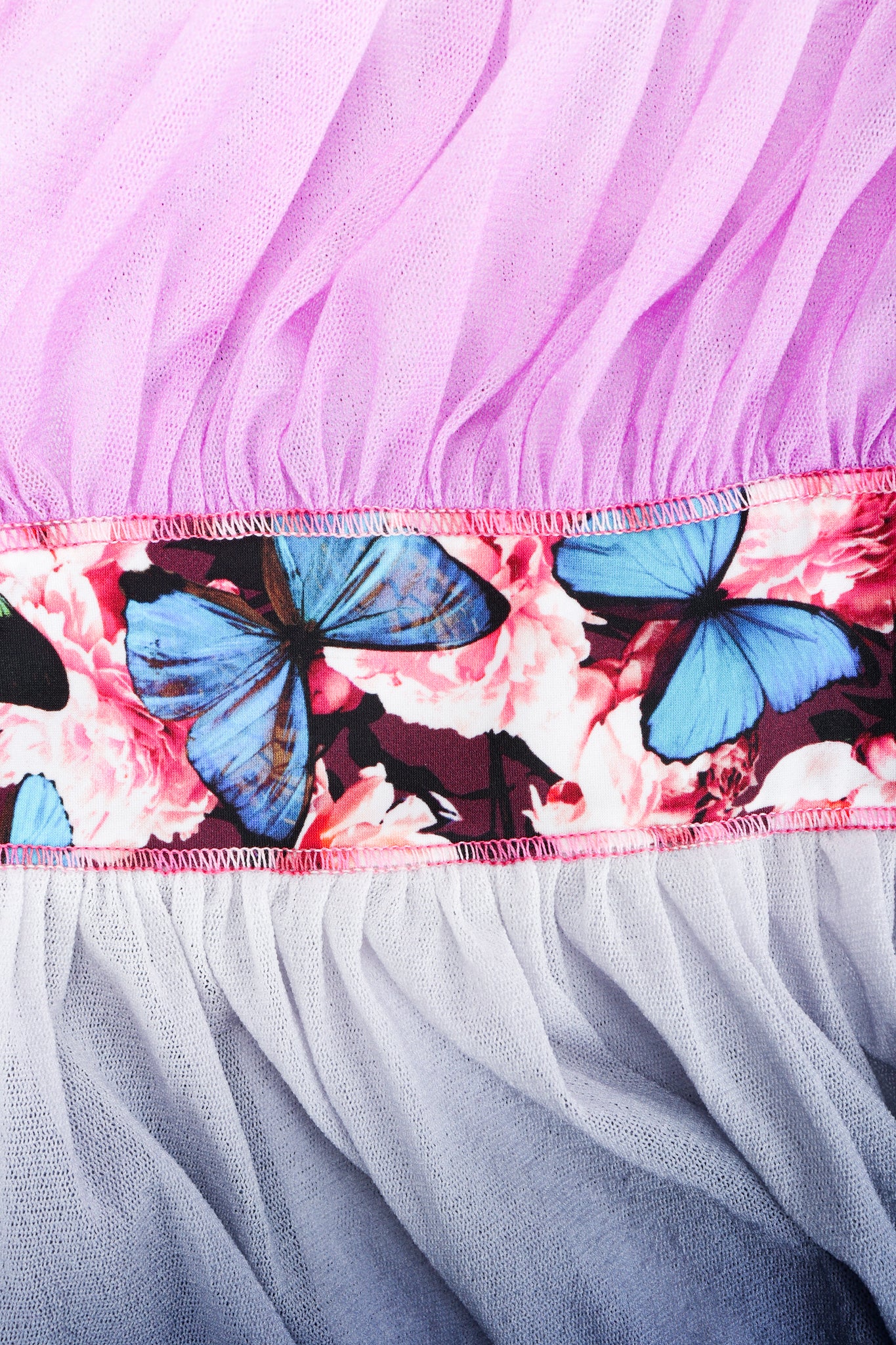 Soleil Stretch Tiered Butterfly Dress - Image 11