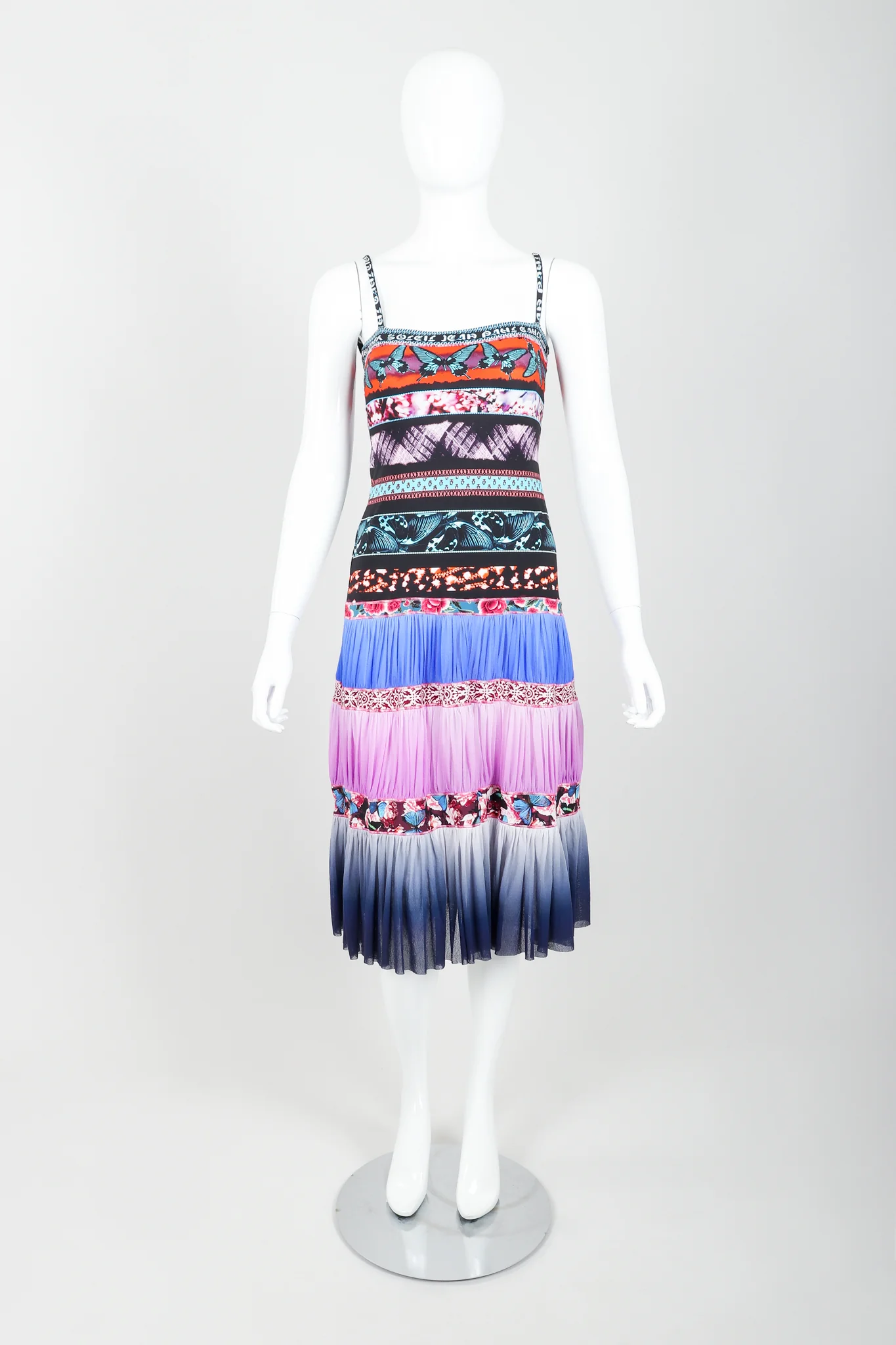 Soleil Stretch Tiered Butterfly Dress - Image 6