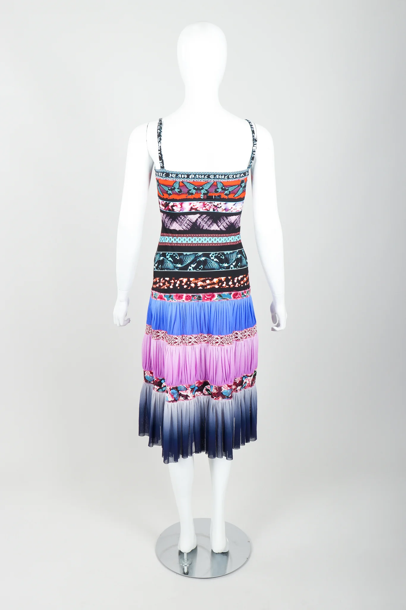 Soleil Stretch Tiered Butterfly Dress - Image 7