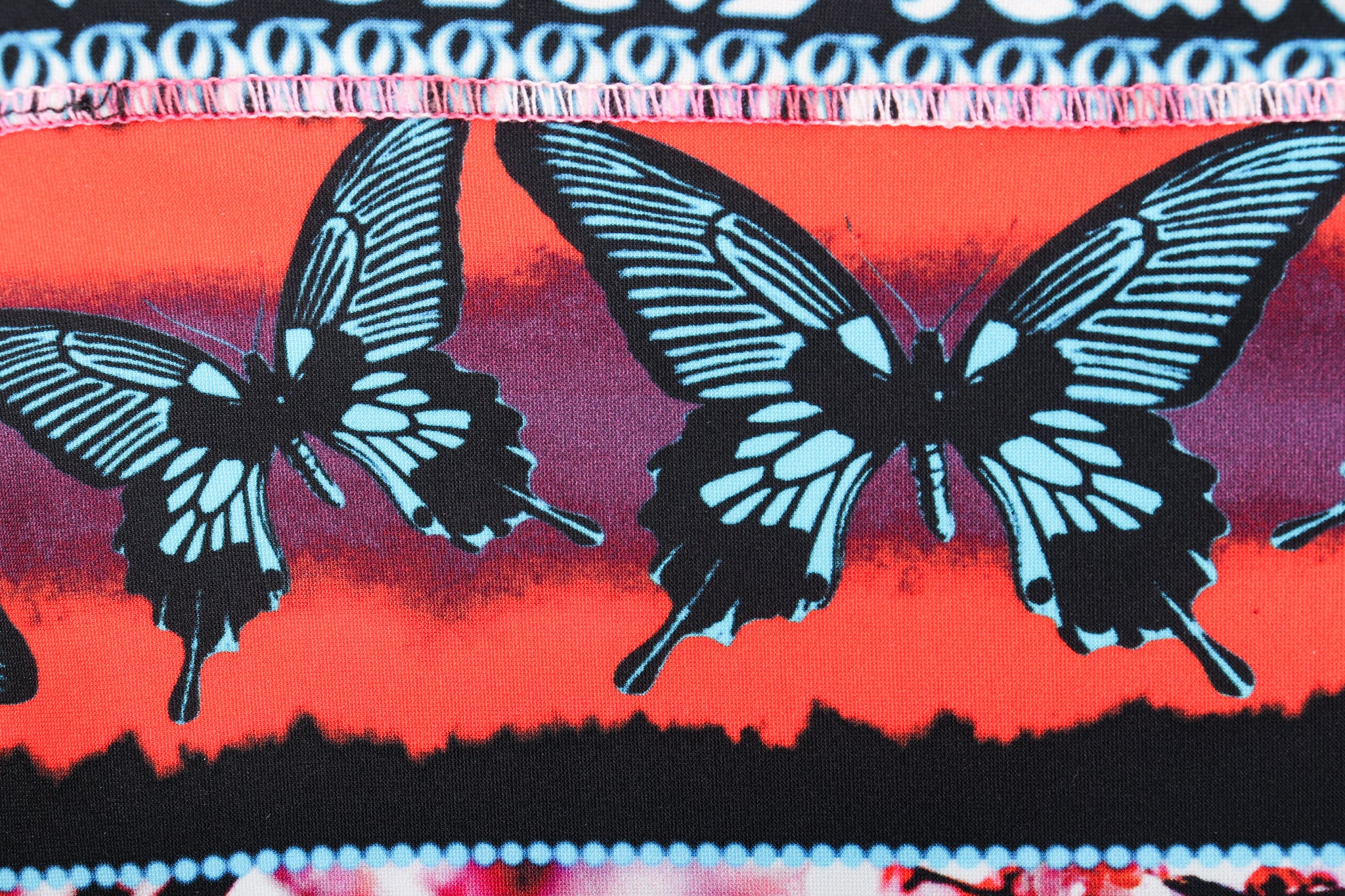 Soleil Stretch Tiered Butterfly Dress - Image 8