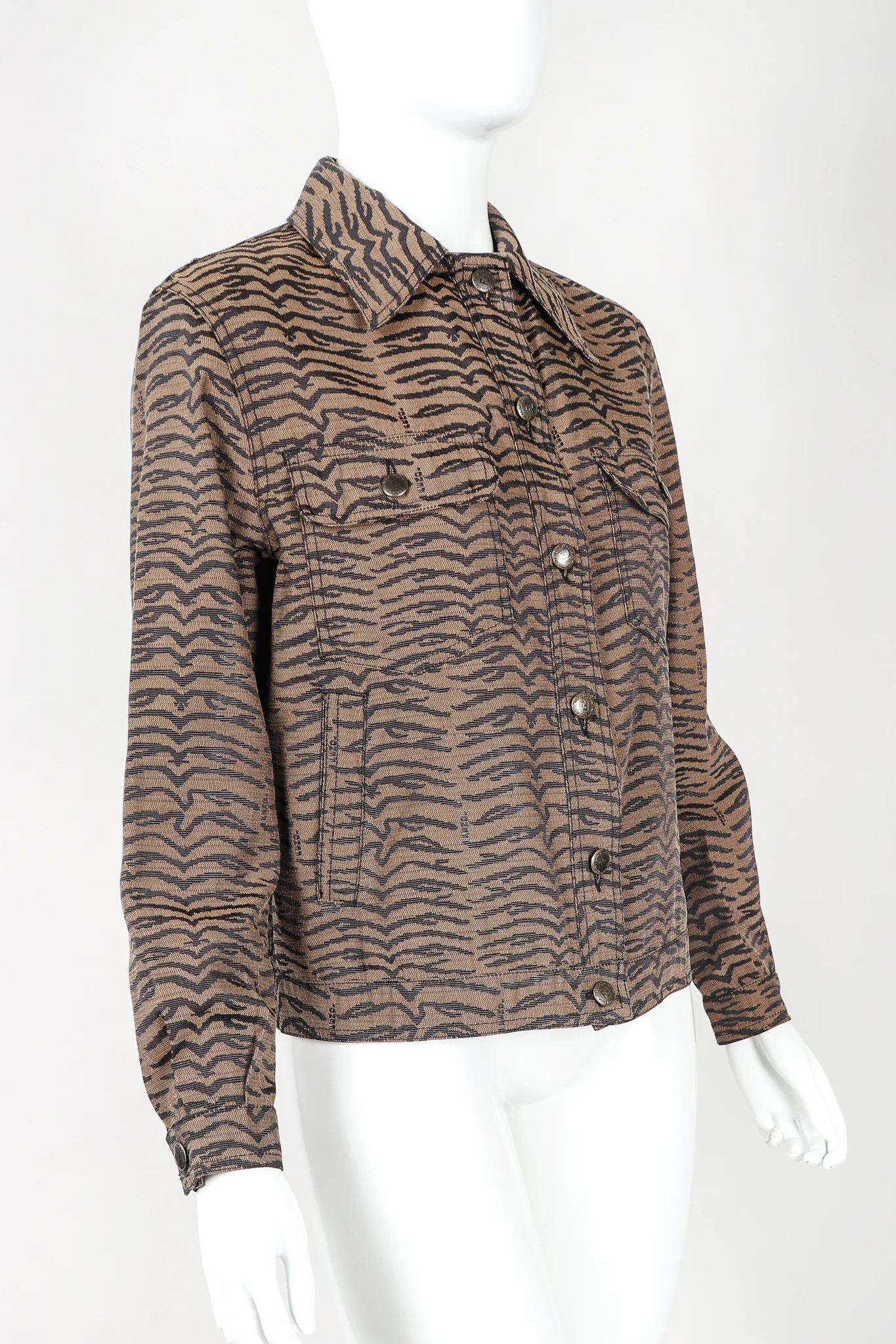 Tiger Jean Jacket - Image 2