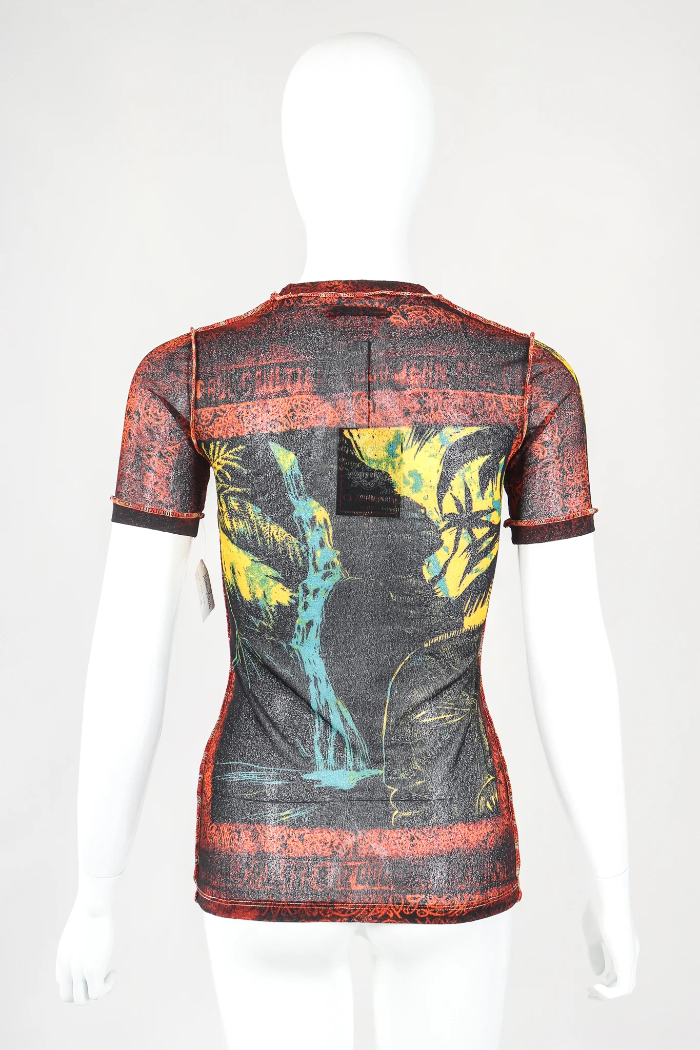 Tiki Waterfall Mesh T-Shirt - Image 3