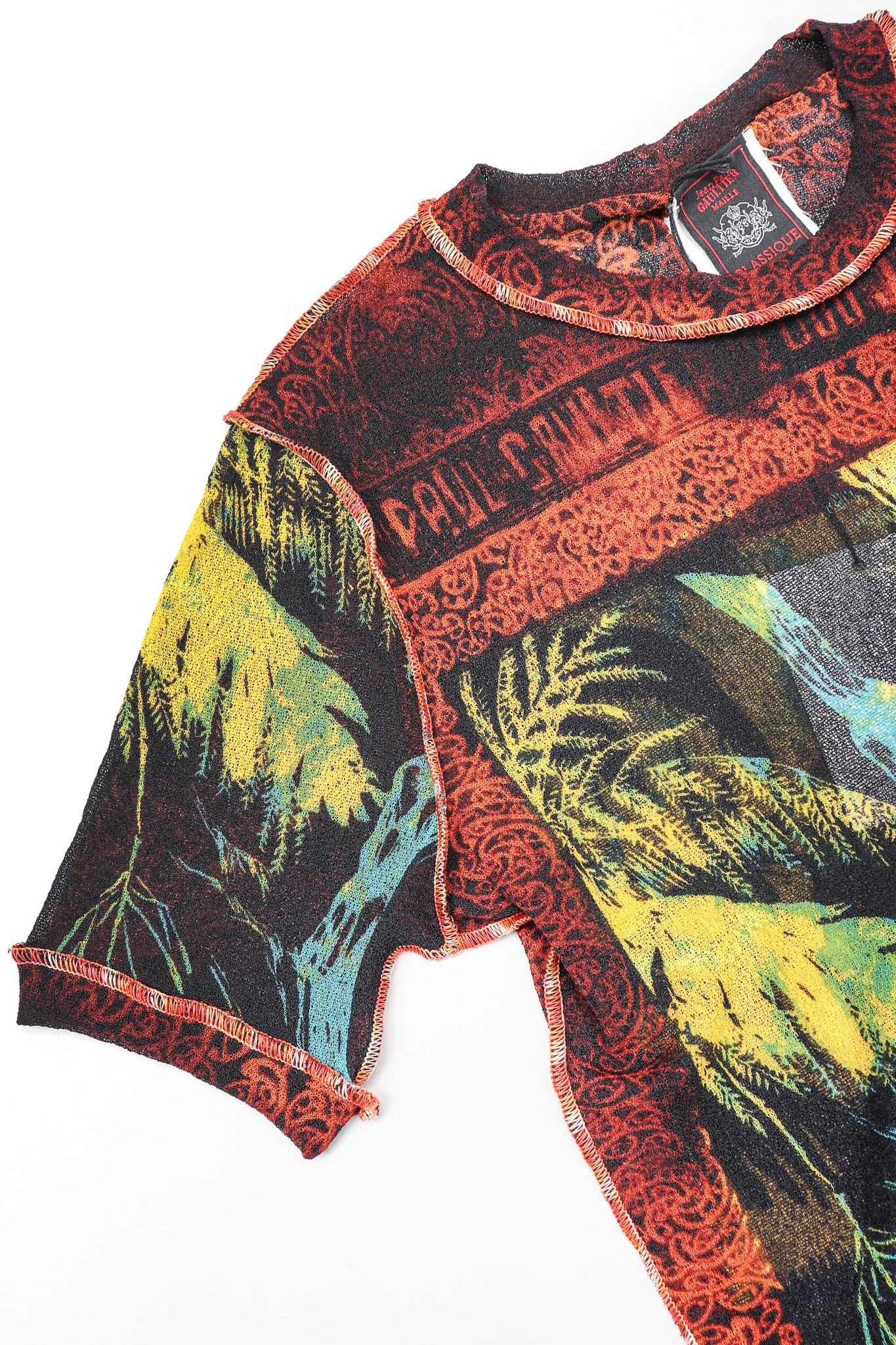 Tiki Waterfall Mesh T-Shirt - Image 4