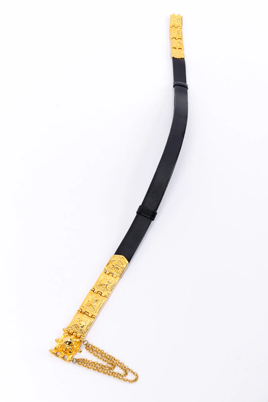 Tiled Chain Drape Slide Belt - Image 2