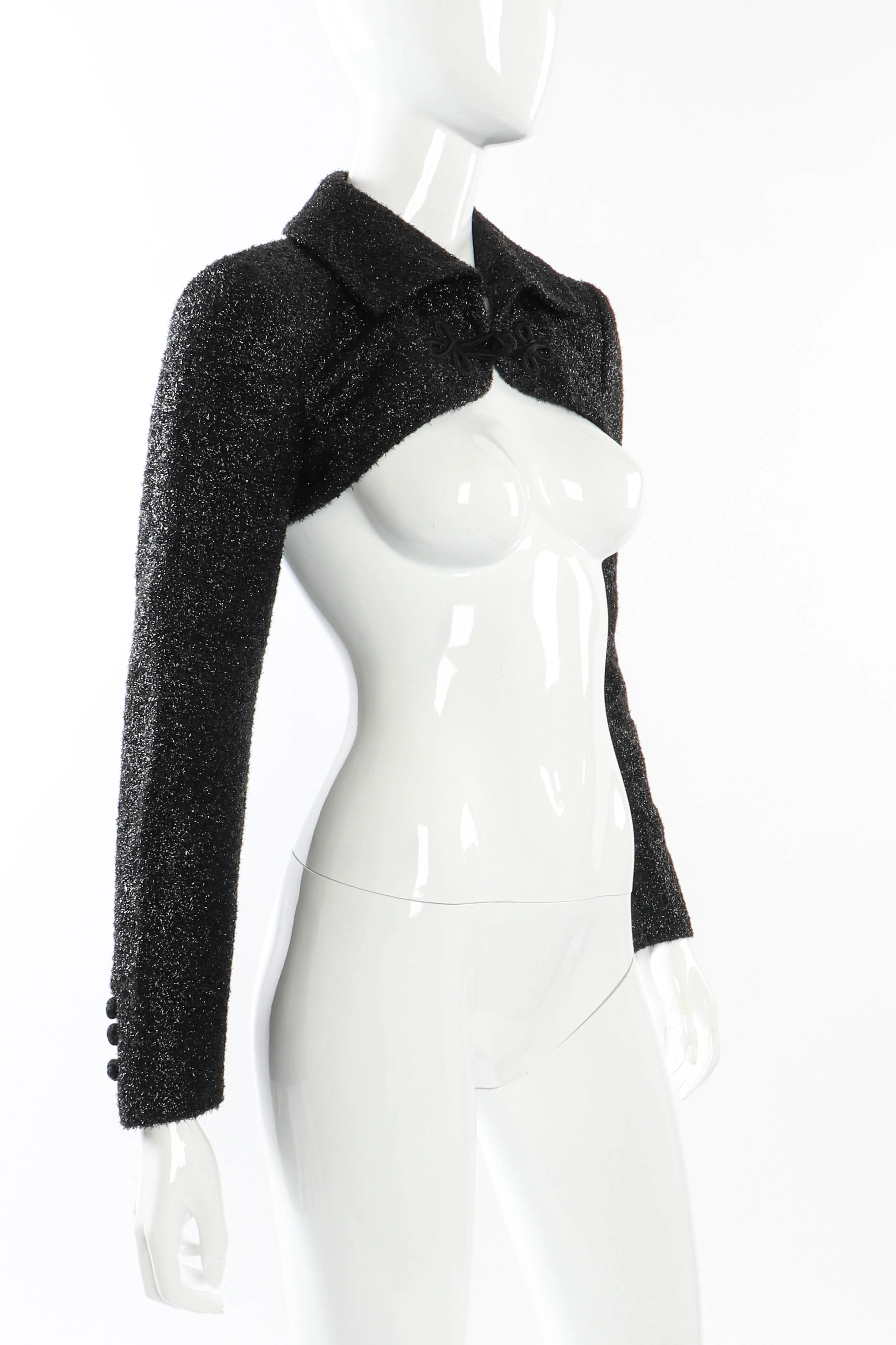 Tinsel Cropped Bolero - Image 2