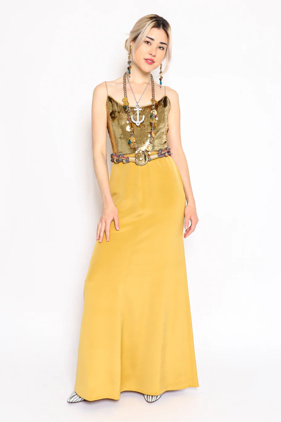 Tinsel Slip Dress - Image 2