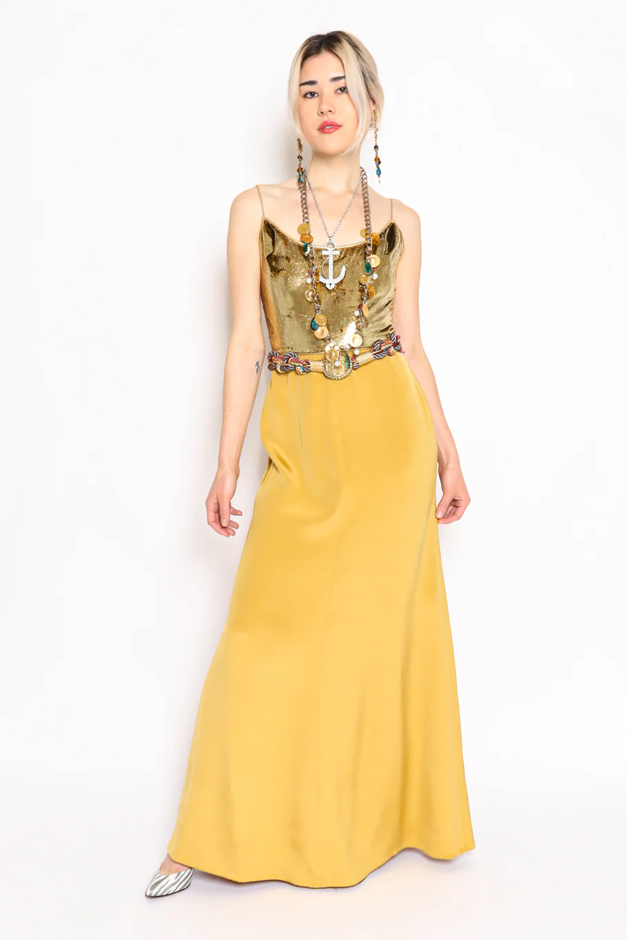 Tinsel Slip Dress - Image 3