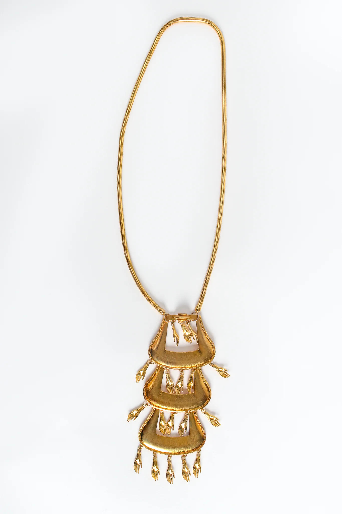 Tiny Hand Tiered Buckle Pendant - Image 3