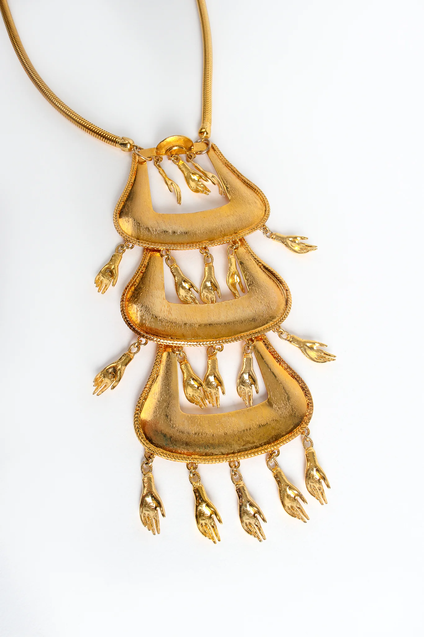 Tiny Hand Tiered Buckle Pendant - Image 4