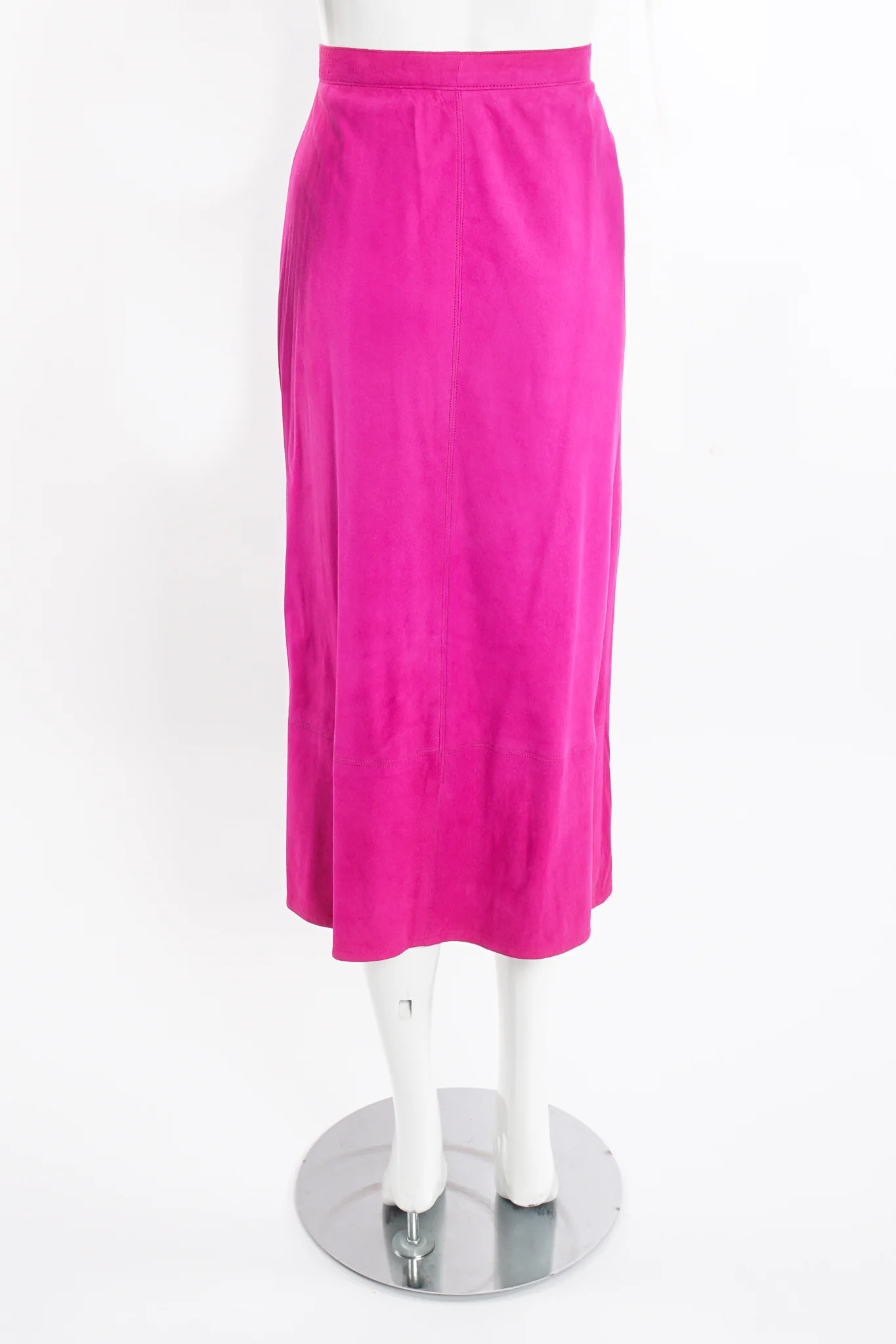 Tissue Suede Wrap Skirt - Image 5