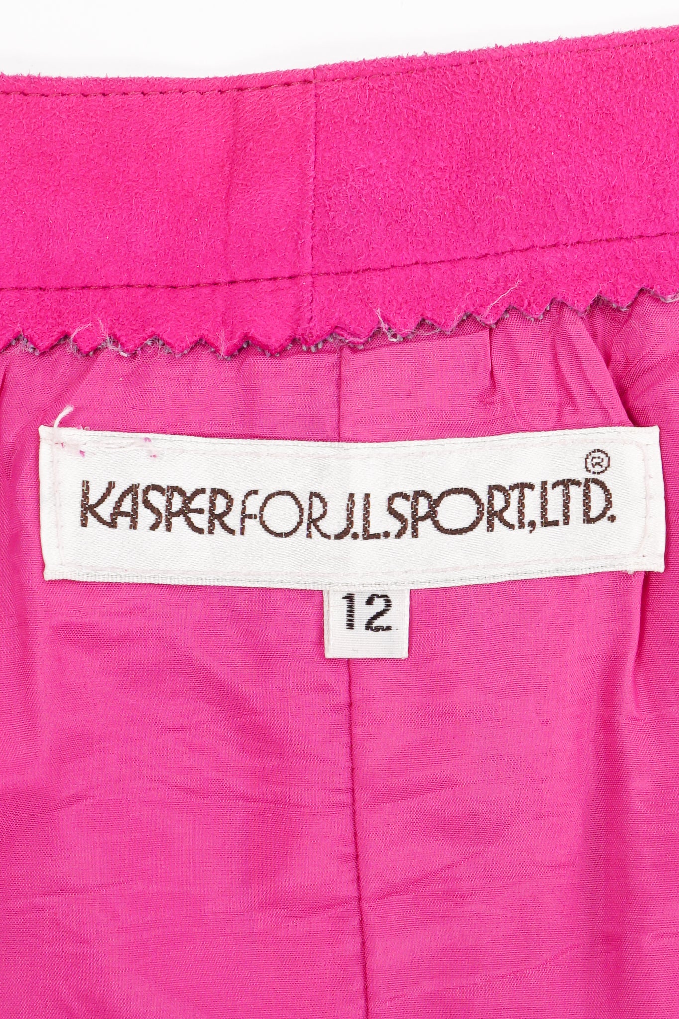 Tissue Suede Wrap Skirt - Image 8