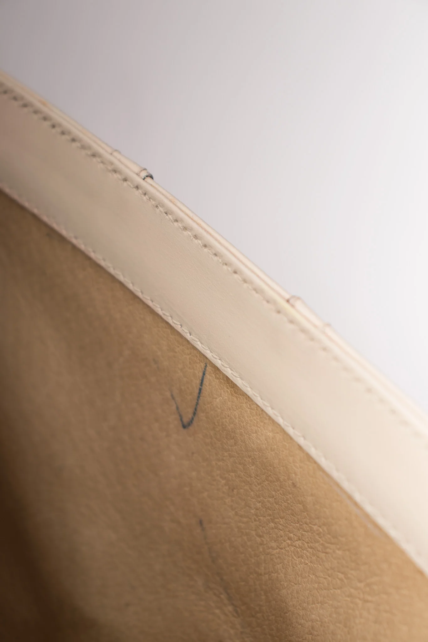 Topstitched Leather Shoulder Bag - Image 26