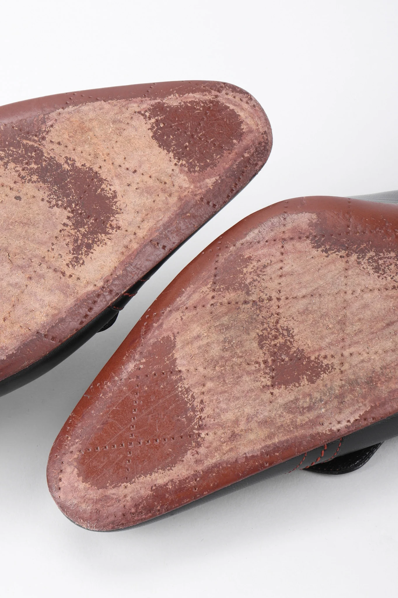 Topstitched Loafer Mules - Image 14