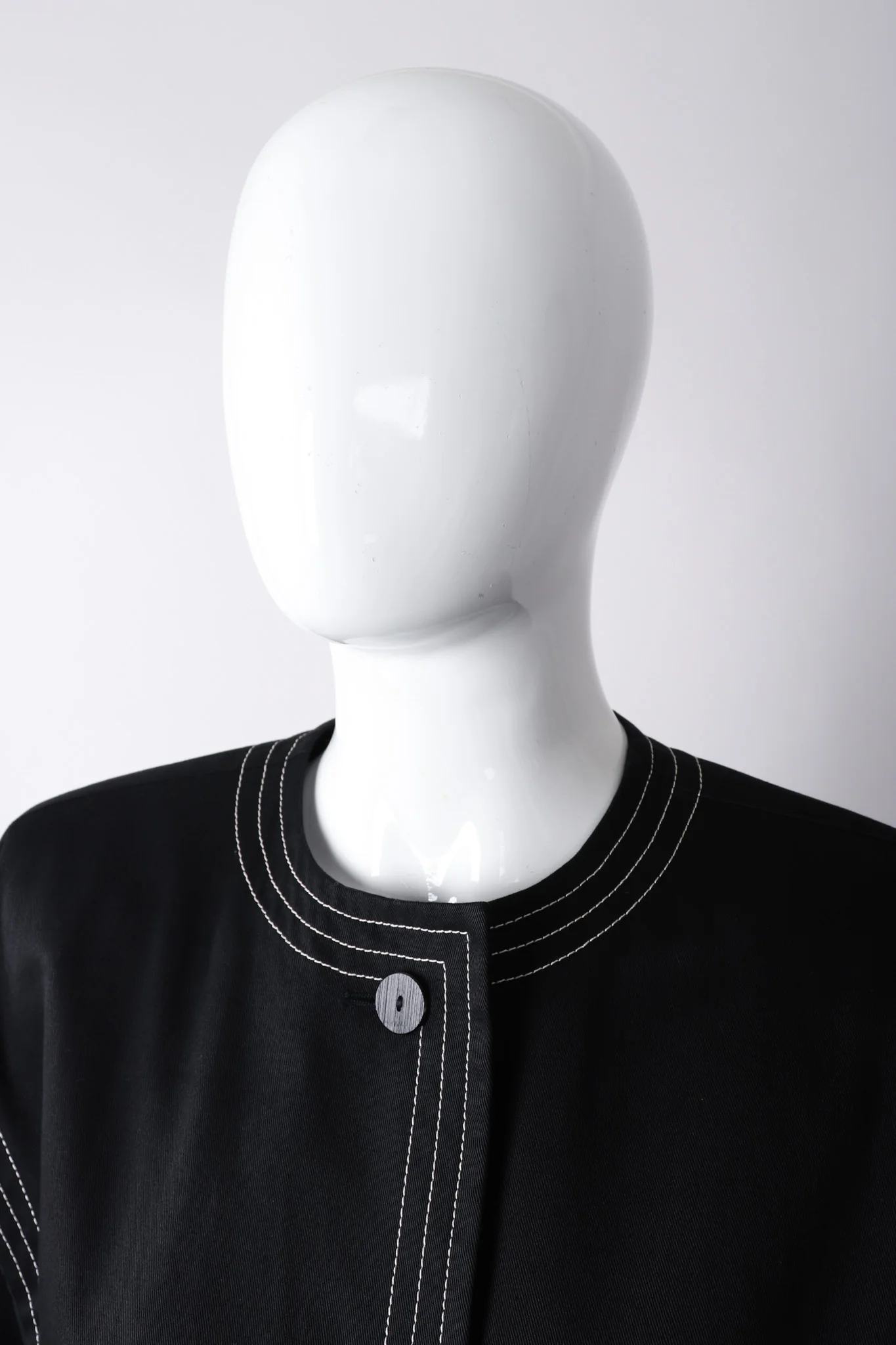 Topstitched Swing Coat - Image 10