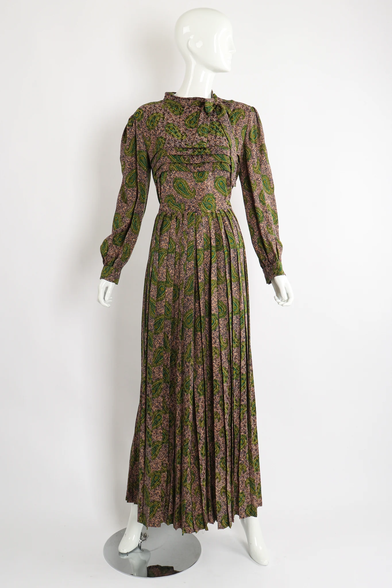 Tossed Paisley Palazzo Pant Set - Image 5