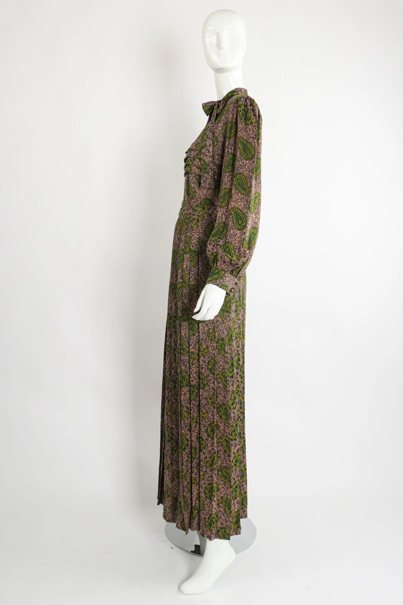 Tossed Paisley Palazzo Pant Set - Image 6