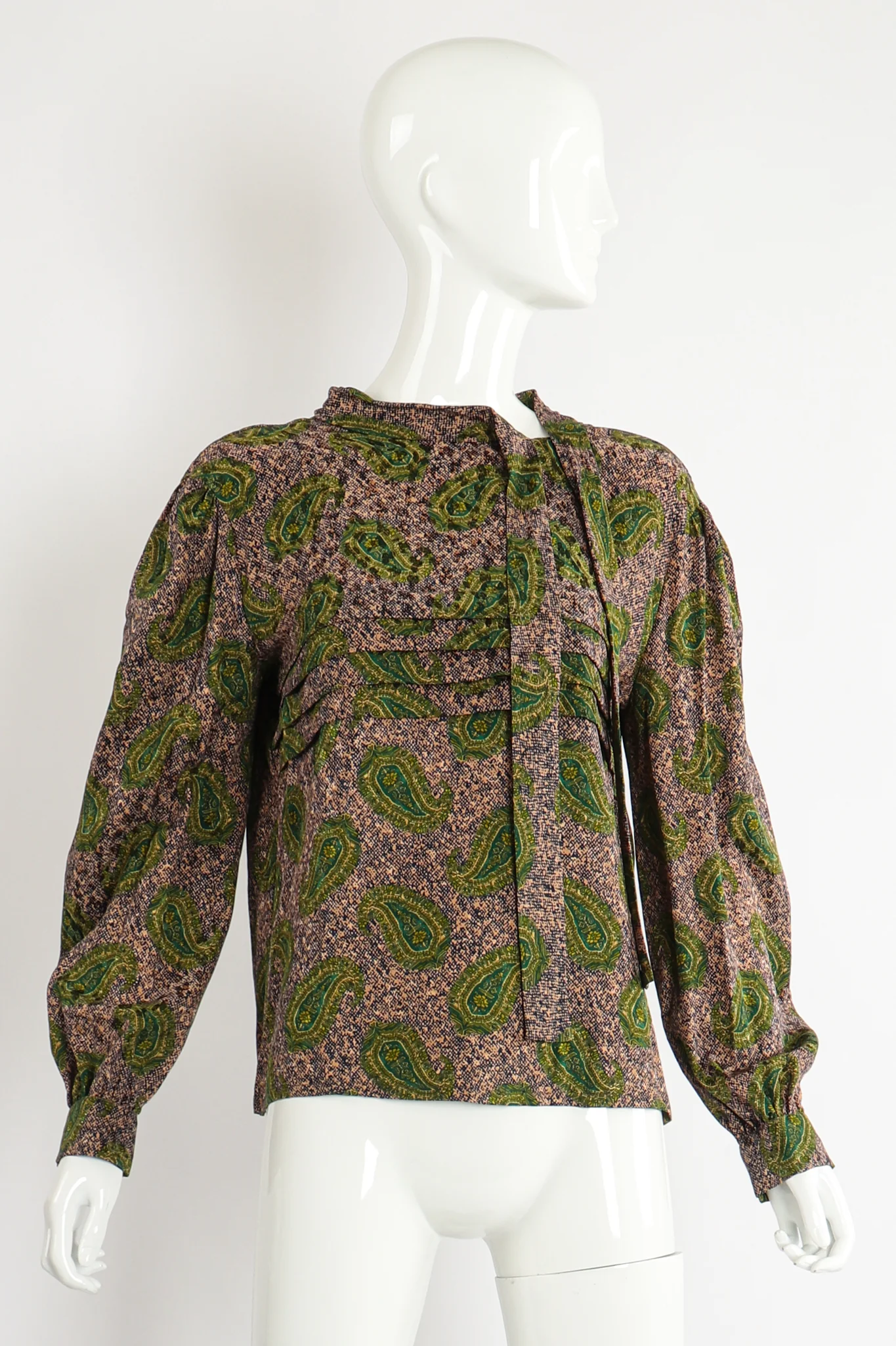 Tossed Paisley Palazzo Pant Set - Image 8