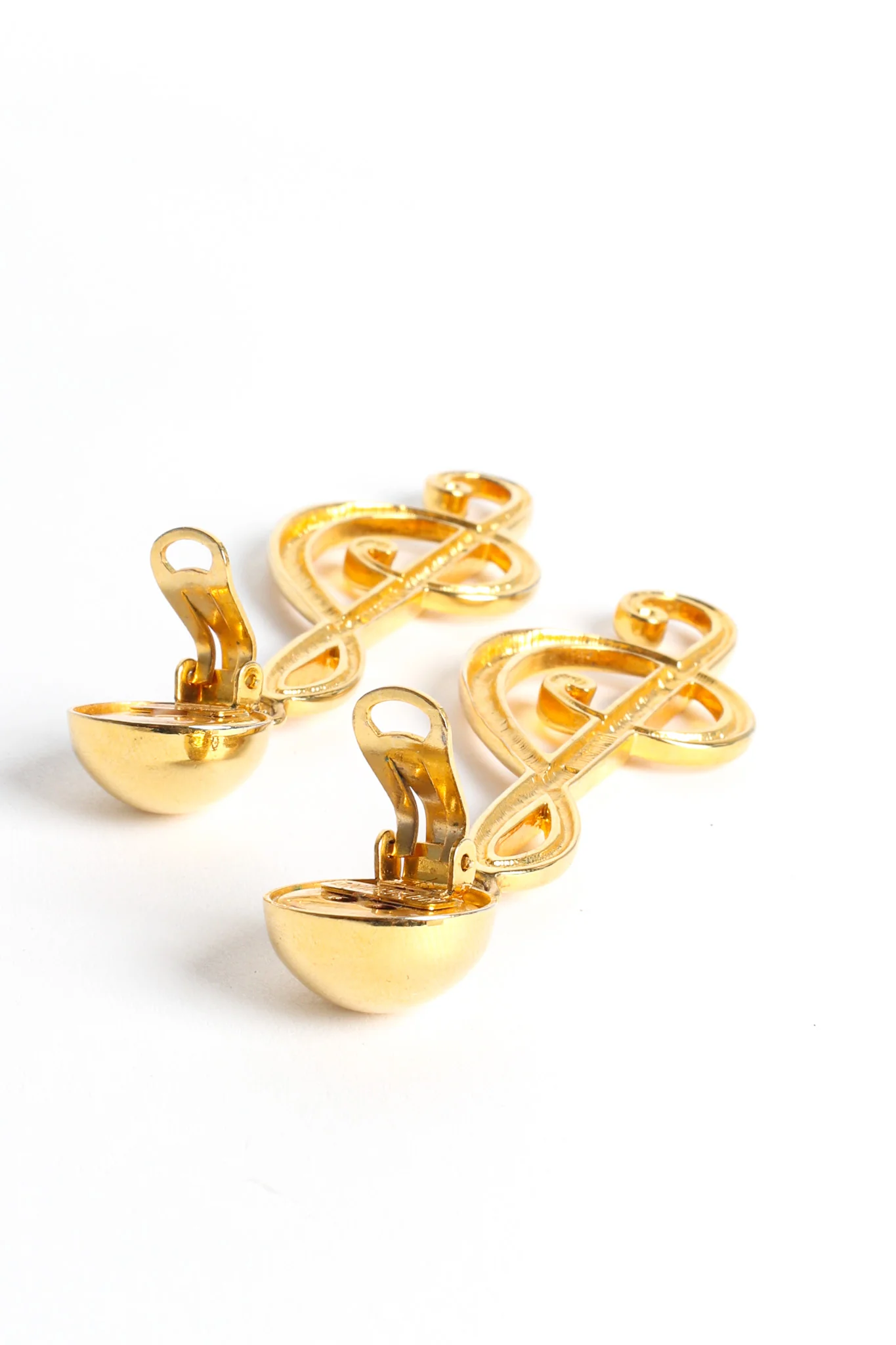 Treble Clef Music Note Earrings - Image 5