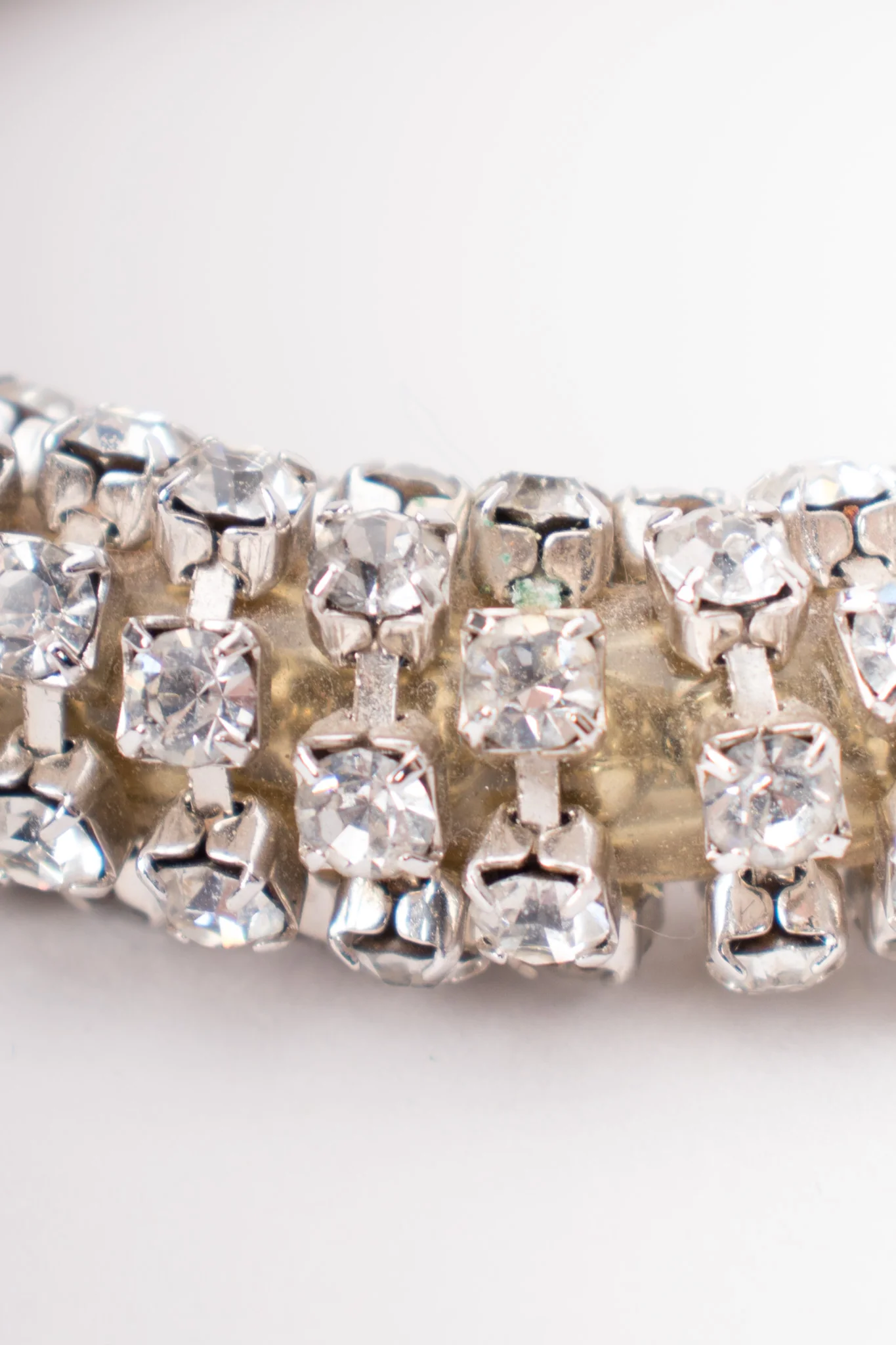 Tricolor Rhinestone Bangle Set - Image 18