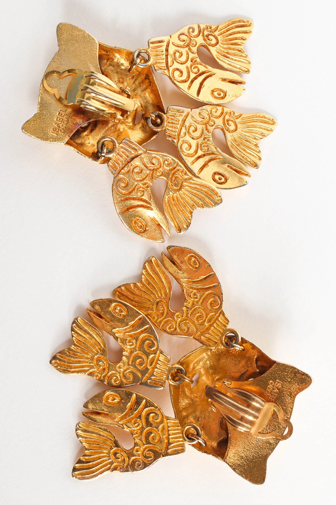 Triple Cat Fish Earrings - Image 11