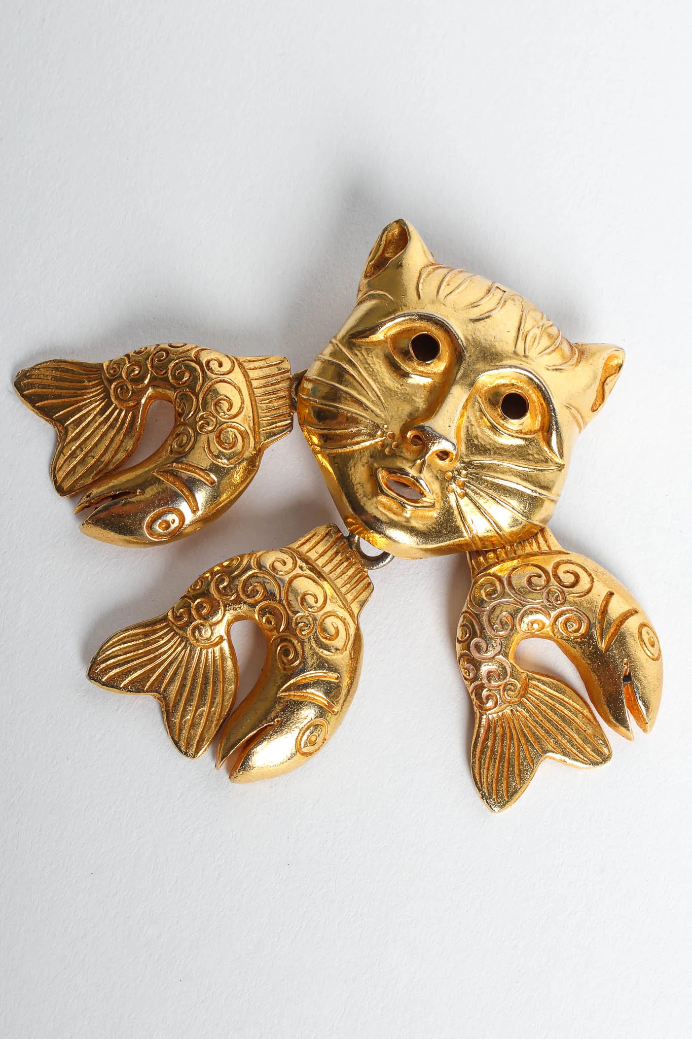 Triple Cat Fish Earrings - Image 8