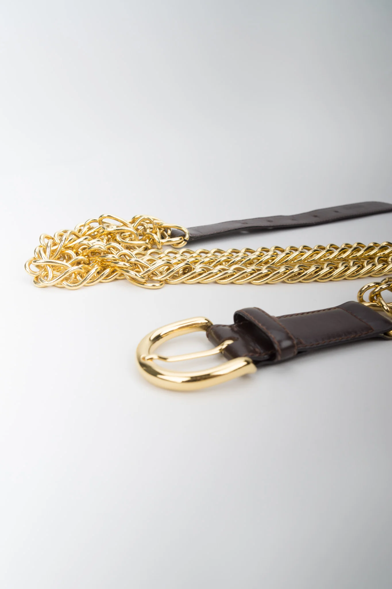 Triple Chain Buckle Belt - Image 3