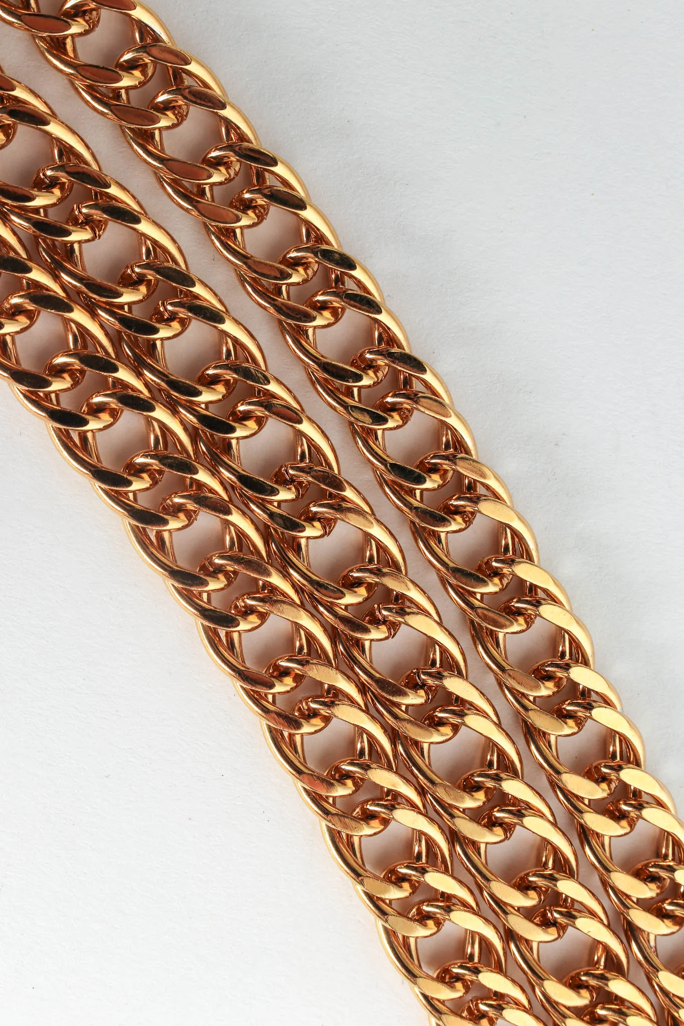 Triple Chain Logo Charm Belt - Image 6