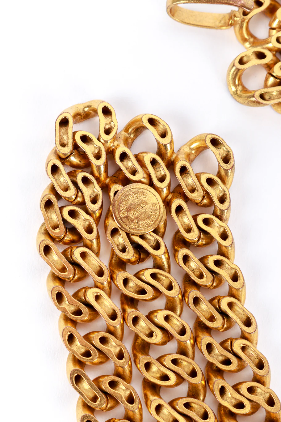 Triple Chain Gripoix Necklace - Image 7