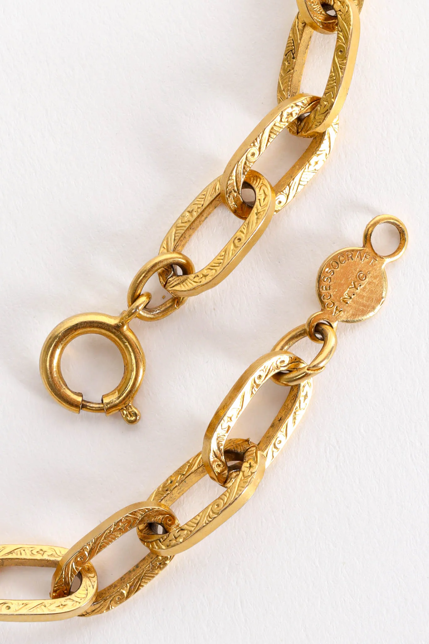 Triple Cross Plate Necklace - Image 9