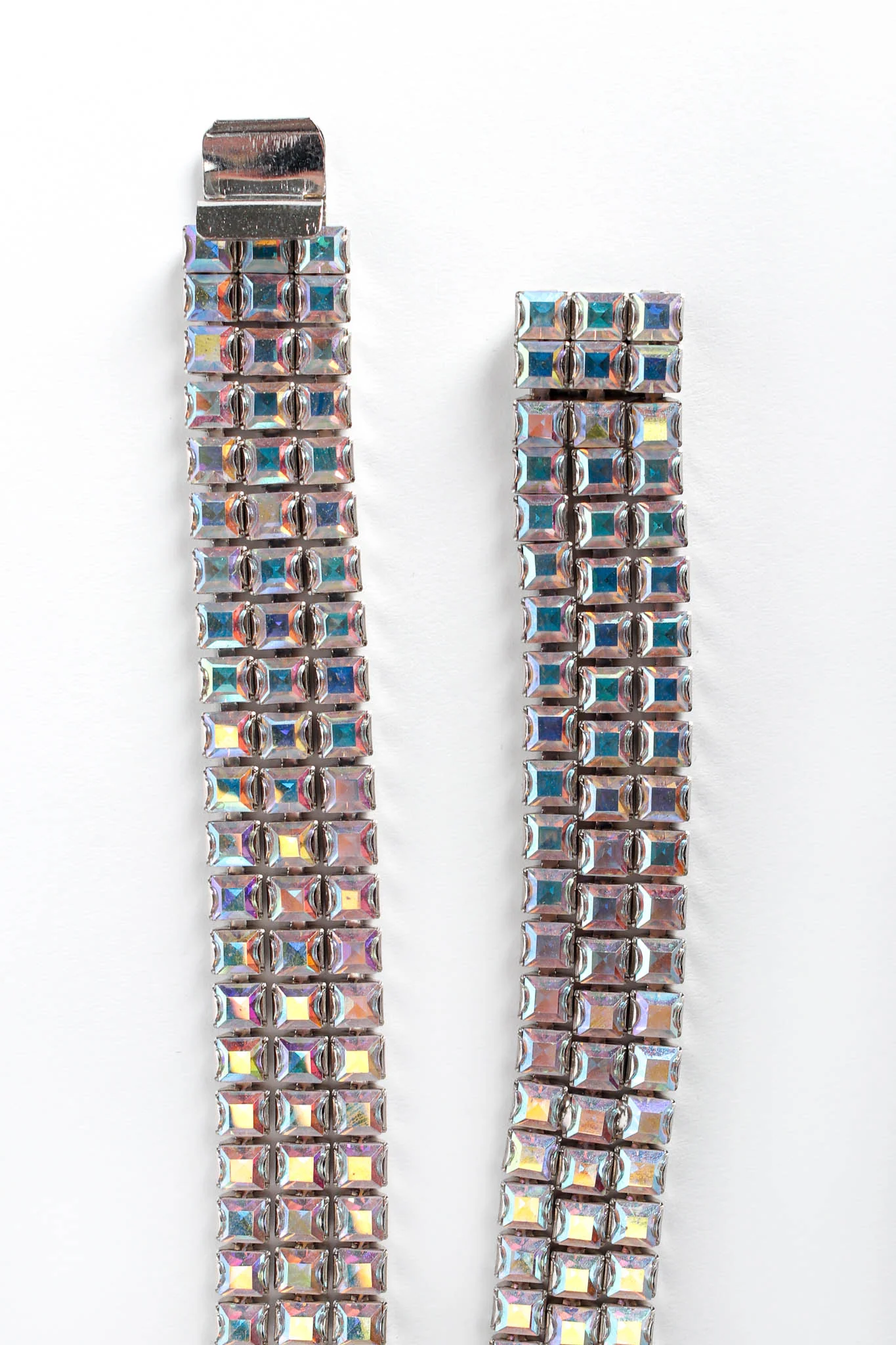Triple Row Iridescent Stone Choker - Image 6
