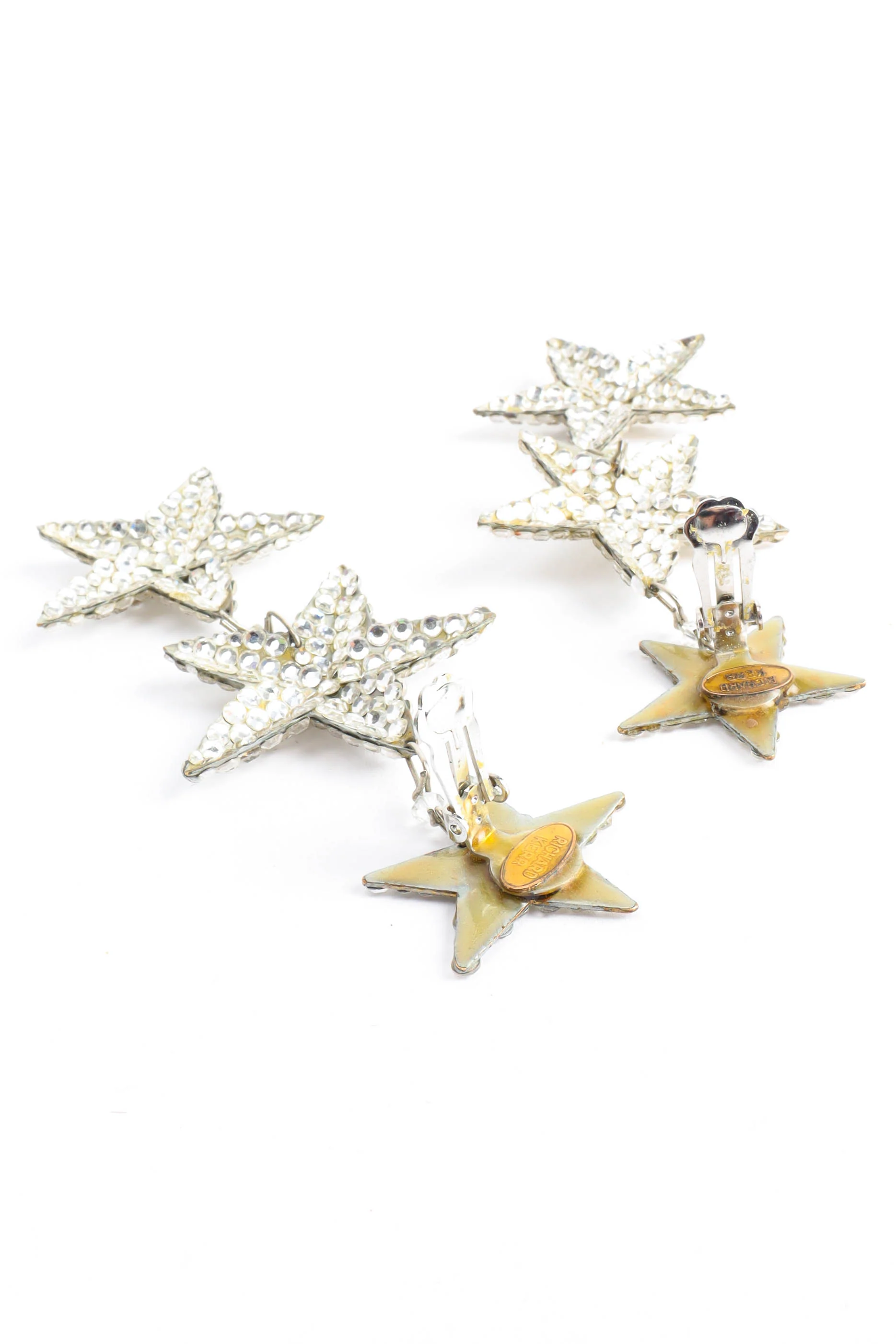 Triple Star Chandelier Earrings - Image 7