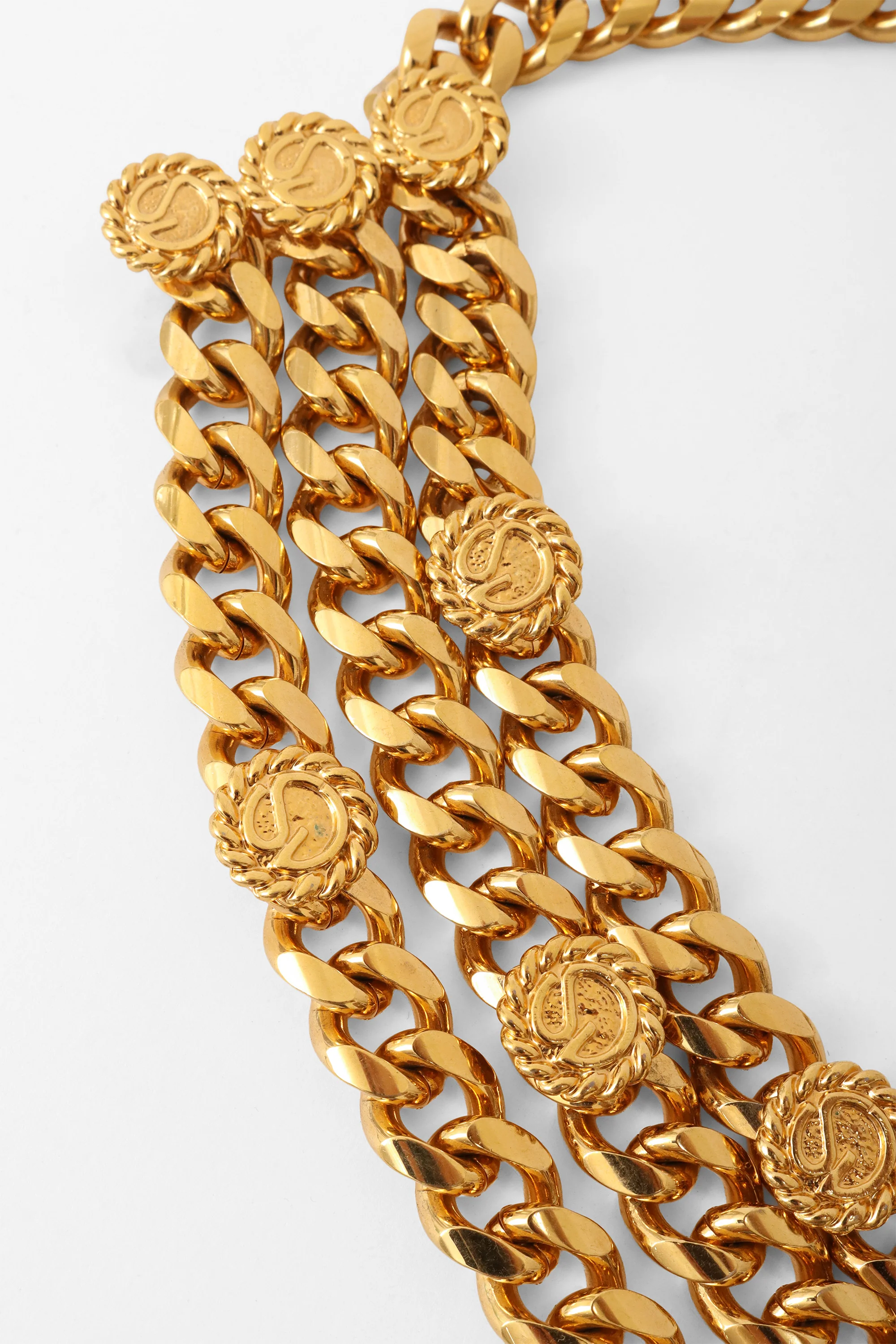 Triple-Strand Medallion Logo Belt - Image 3