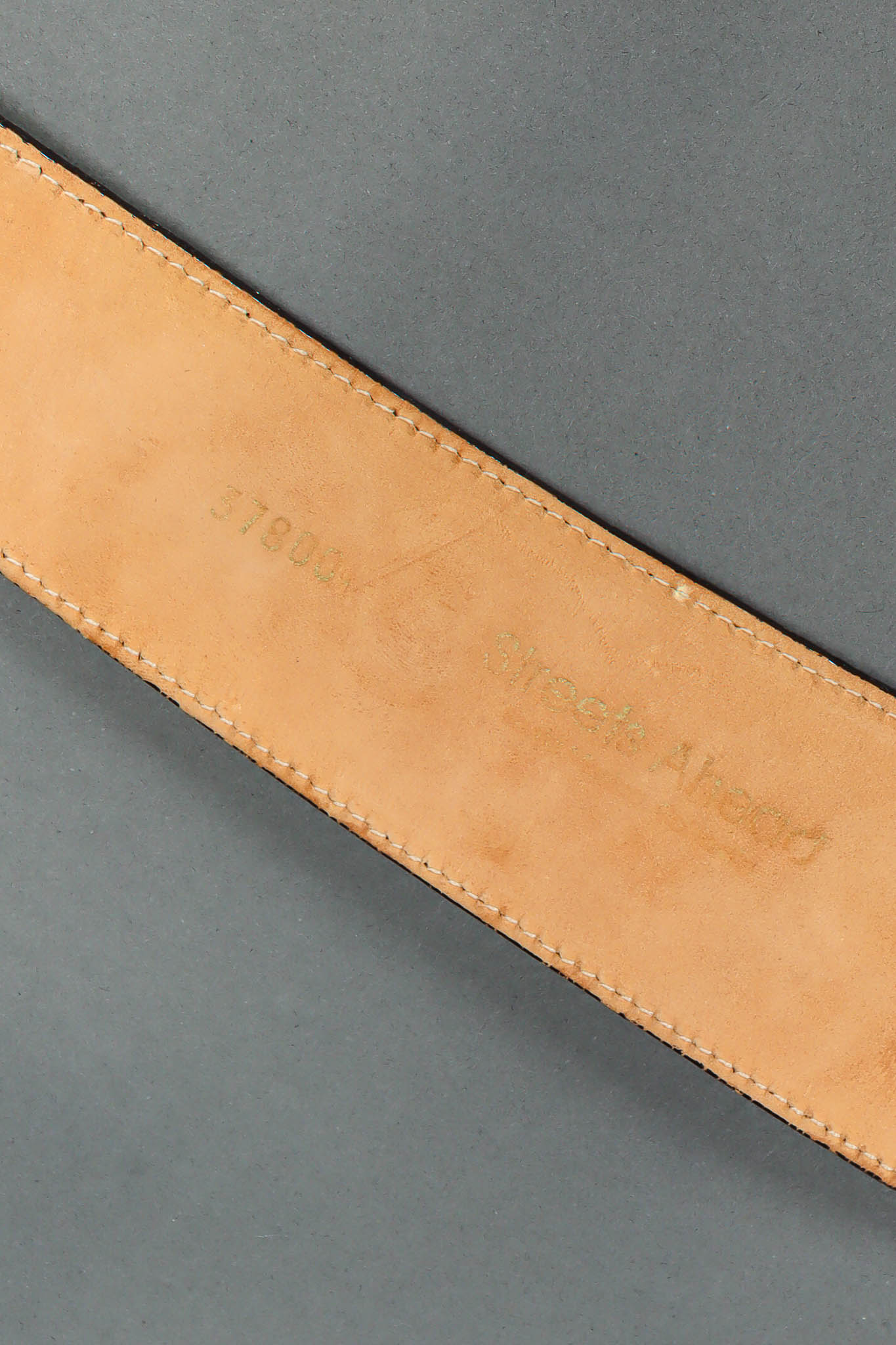 Triple Strap Leather Snap Belt - Image 12