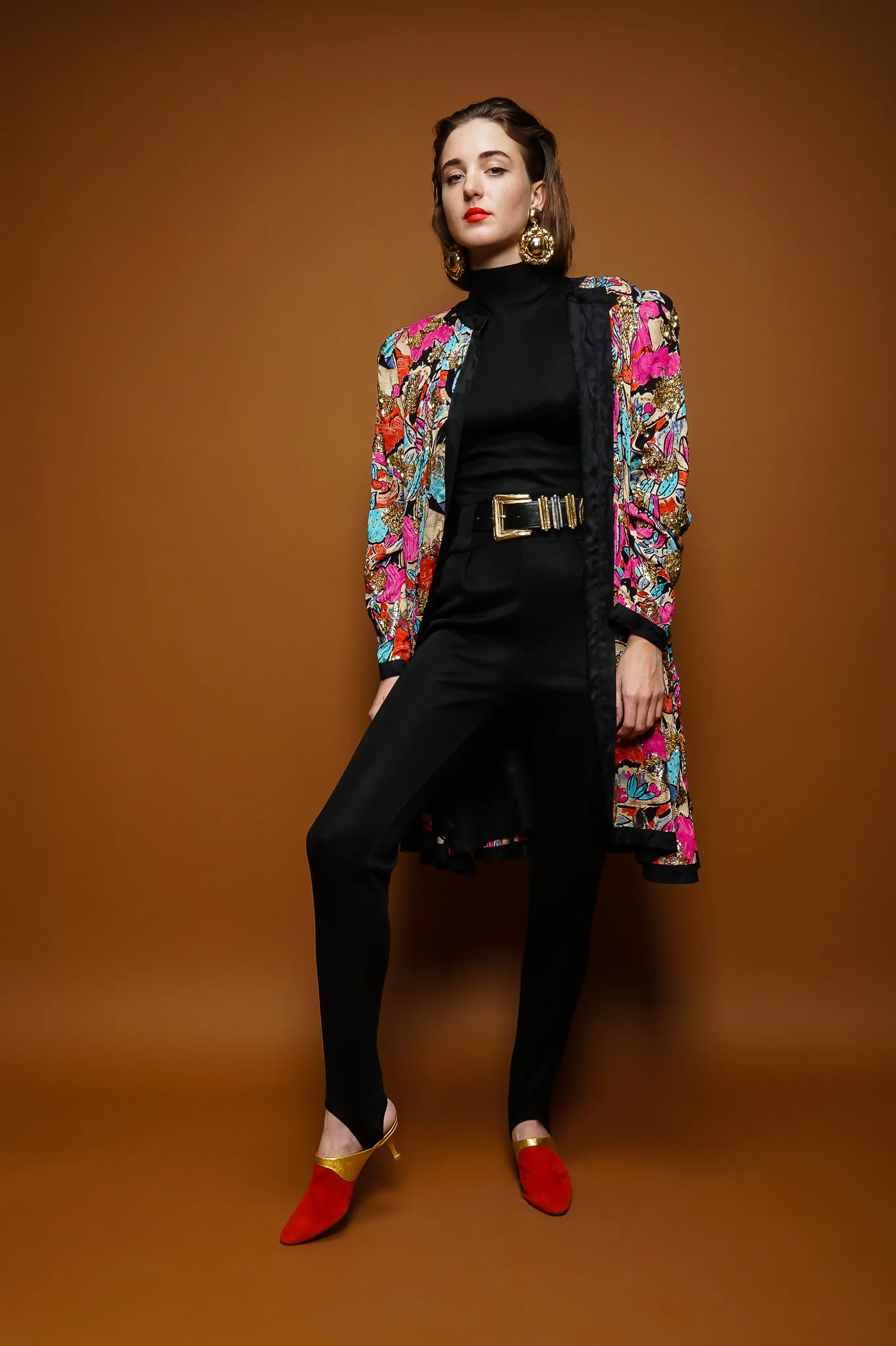Tropical Beaded Silk Duster - Image 5