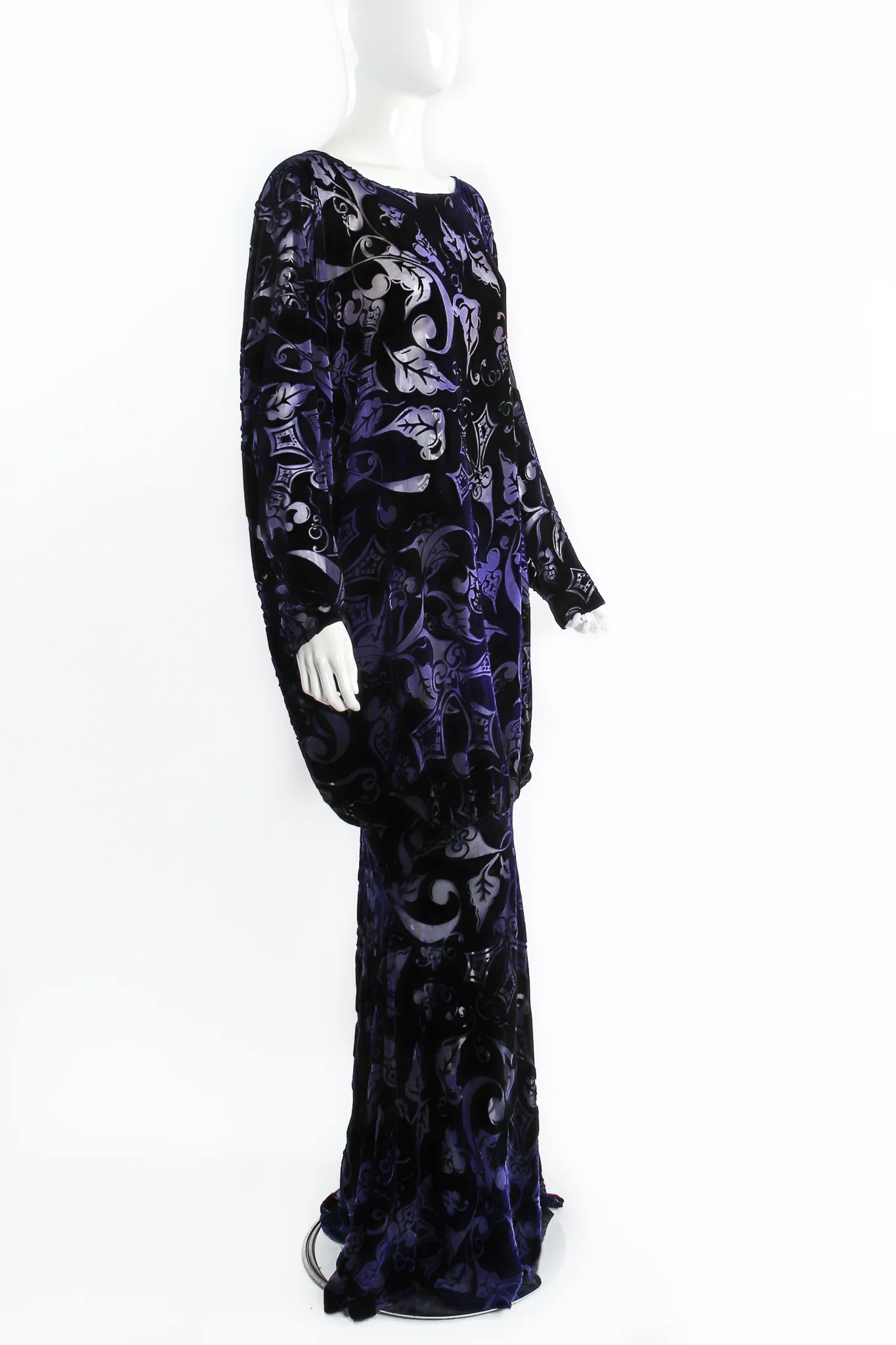 Trumpet Cocoon Bubble Gown