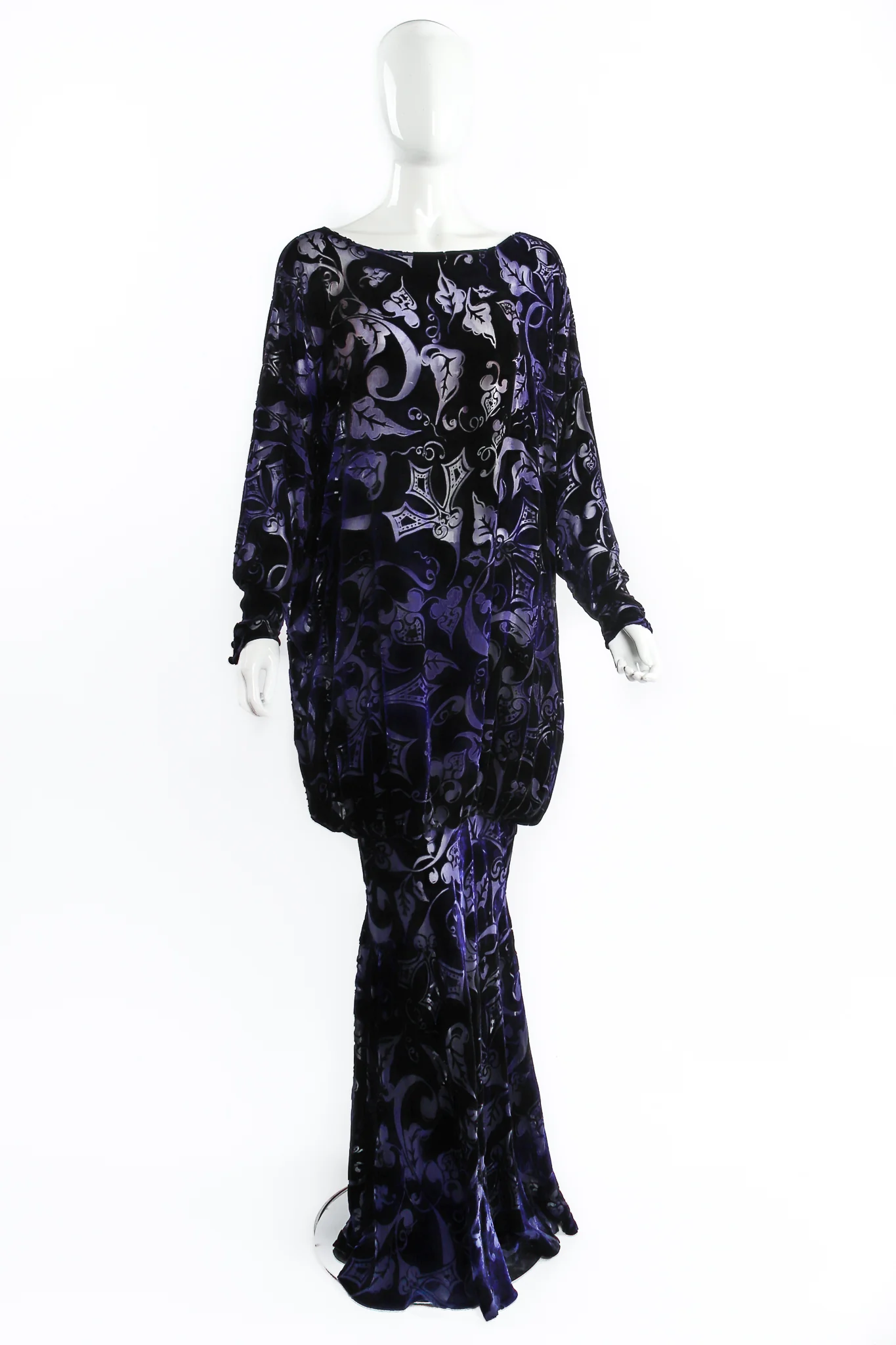 Trumpet Cocoon Bubble Gown - Image 2