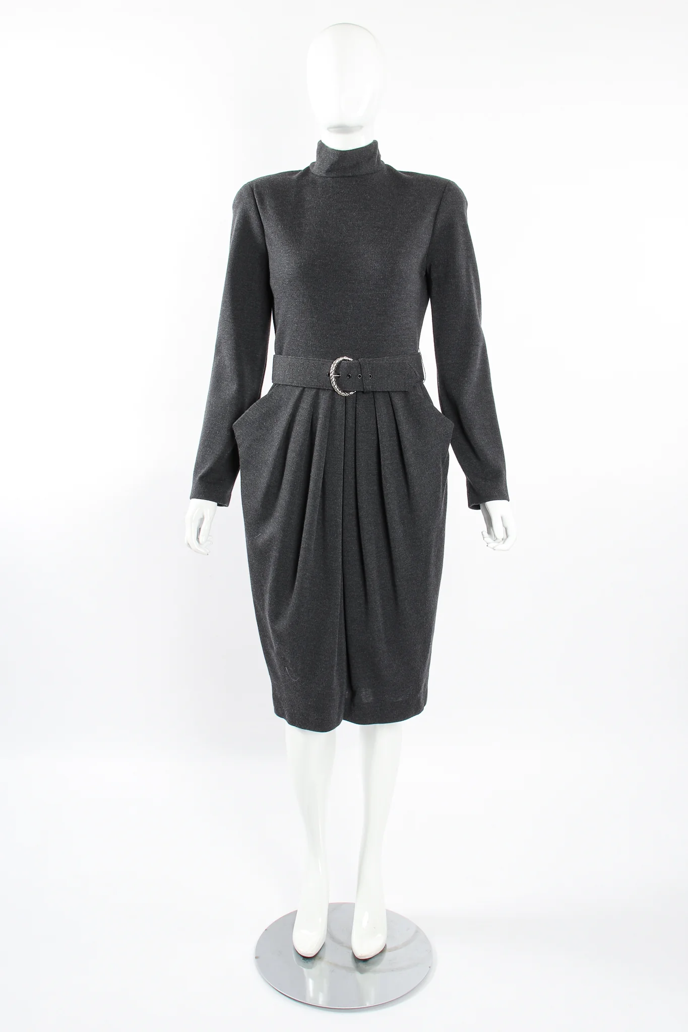Tulip Dress & Fur Wrap Set - Image 14