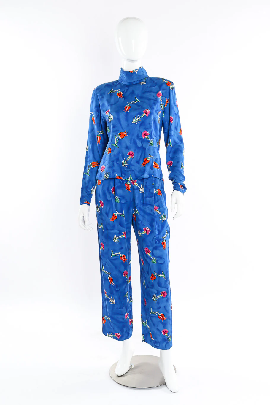 Tulips Blouse and Pants Set