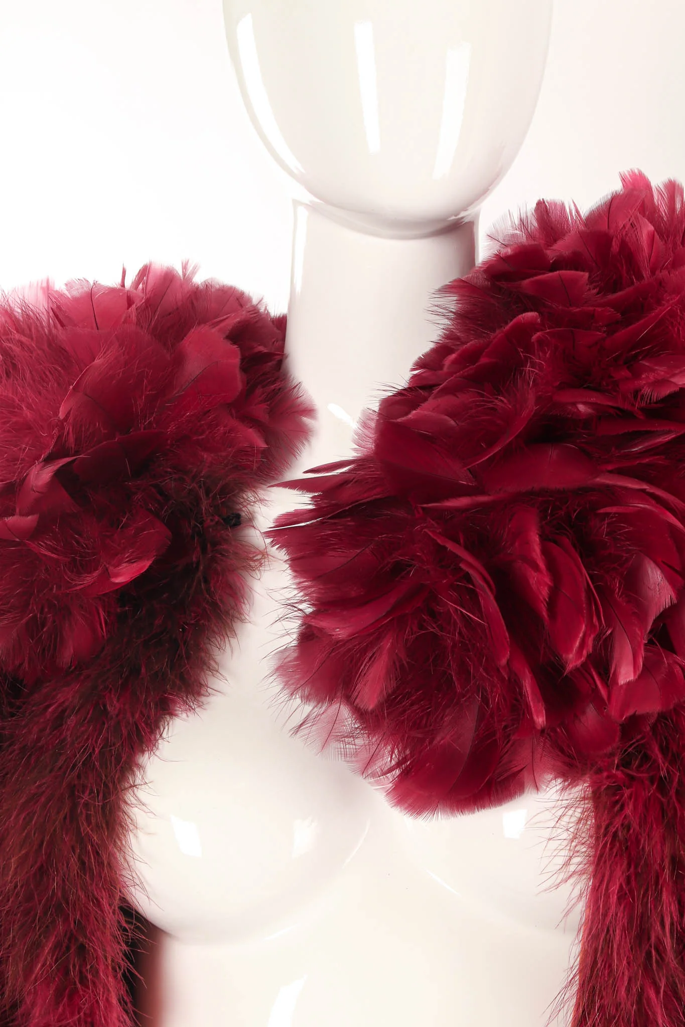 Ostrich Turkey Feather Coat - Image 6