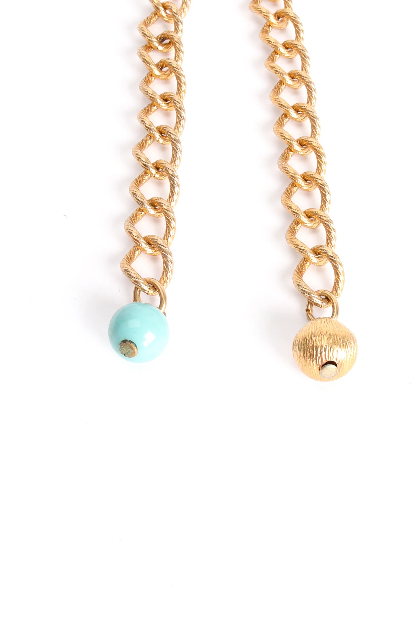 Turquoise Filigree Draped Chain Harness - Image 11