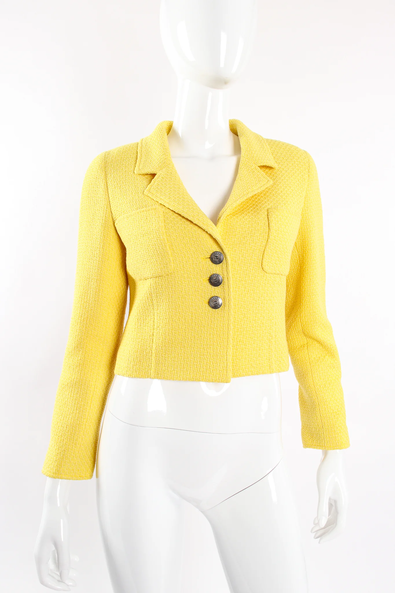 Tweed Shrunken Jacket