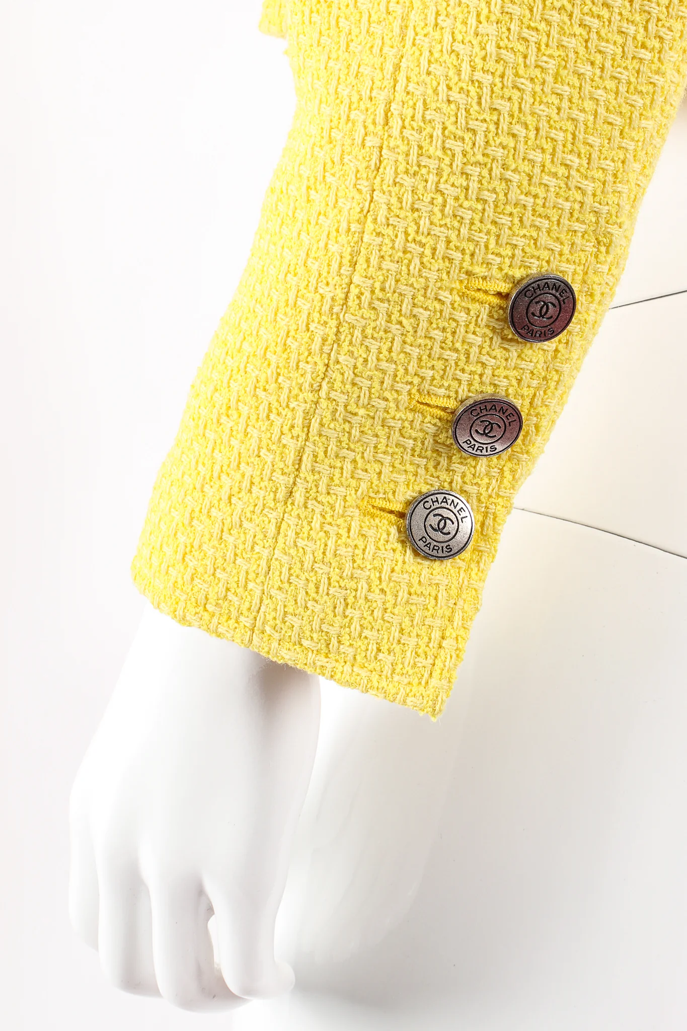 Tweed Shrunken Jacket - Image 13